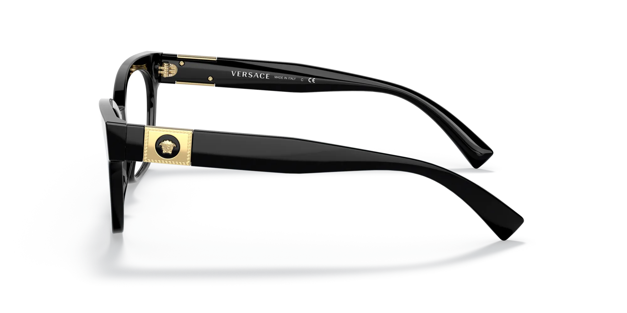 Versace VE3294 GB1 Montature da vista Plastica Nero Cat Eye - immagine 4
