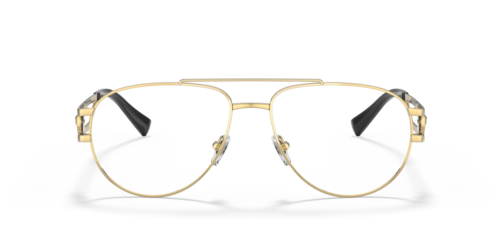 Versace VE1269 1002 Montature da vista Metallo Oro Pilot - immagine 3
