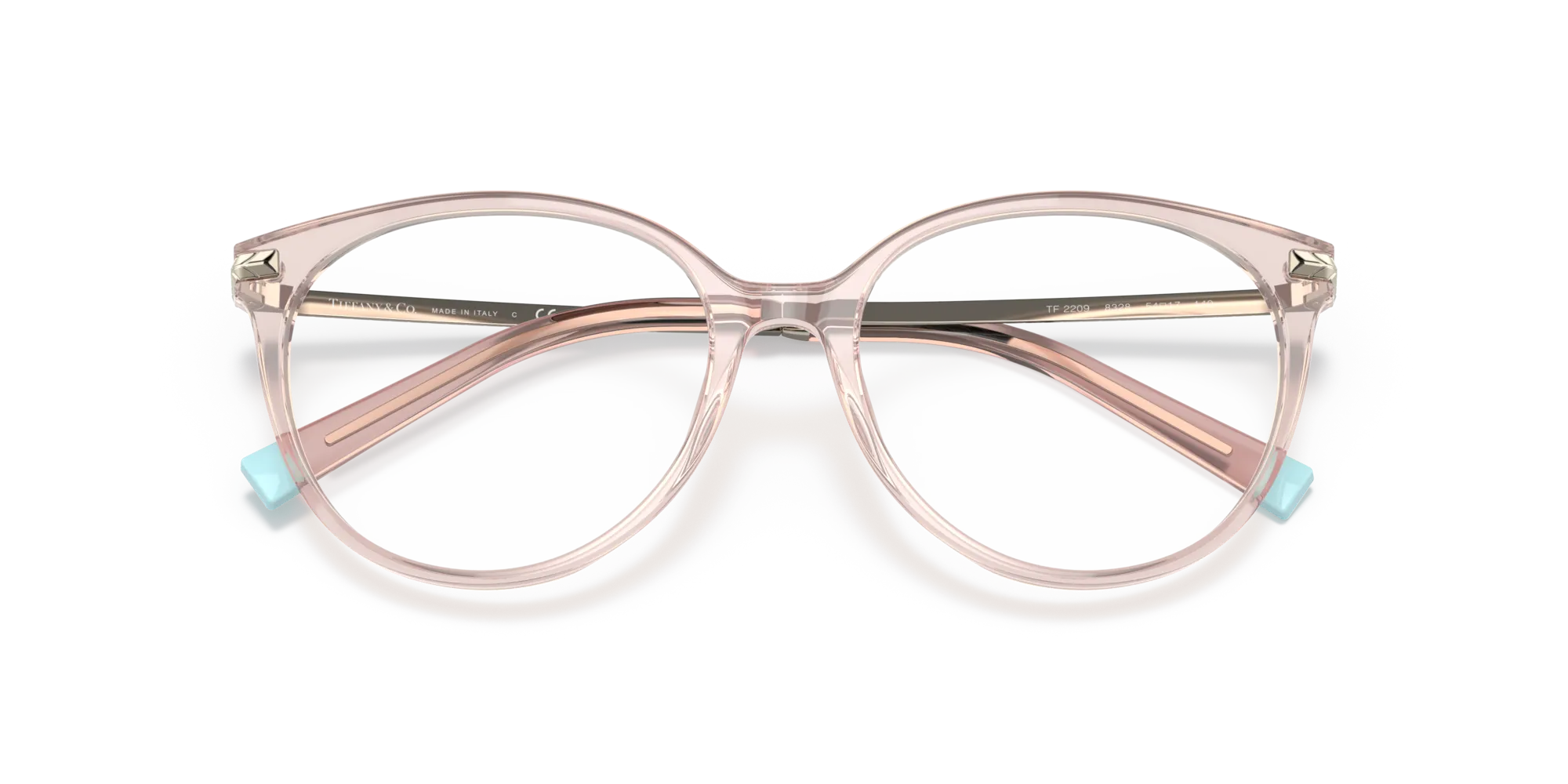Tiffany TF2209 8328 Montature da vista Acetato Rosa Pantos Normale - immagine 2