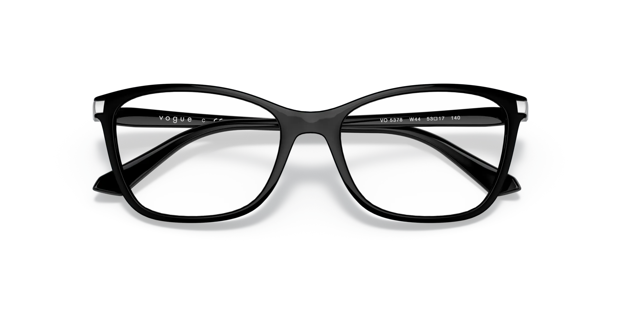VOGUE EYEWEAR VO5378 W44 Montature da vista Iniettato Nero Pillow Normale - immagine 2