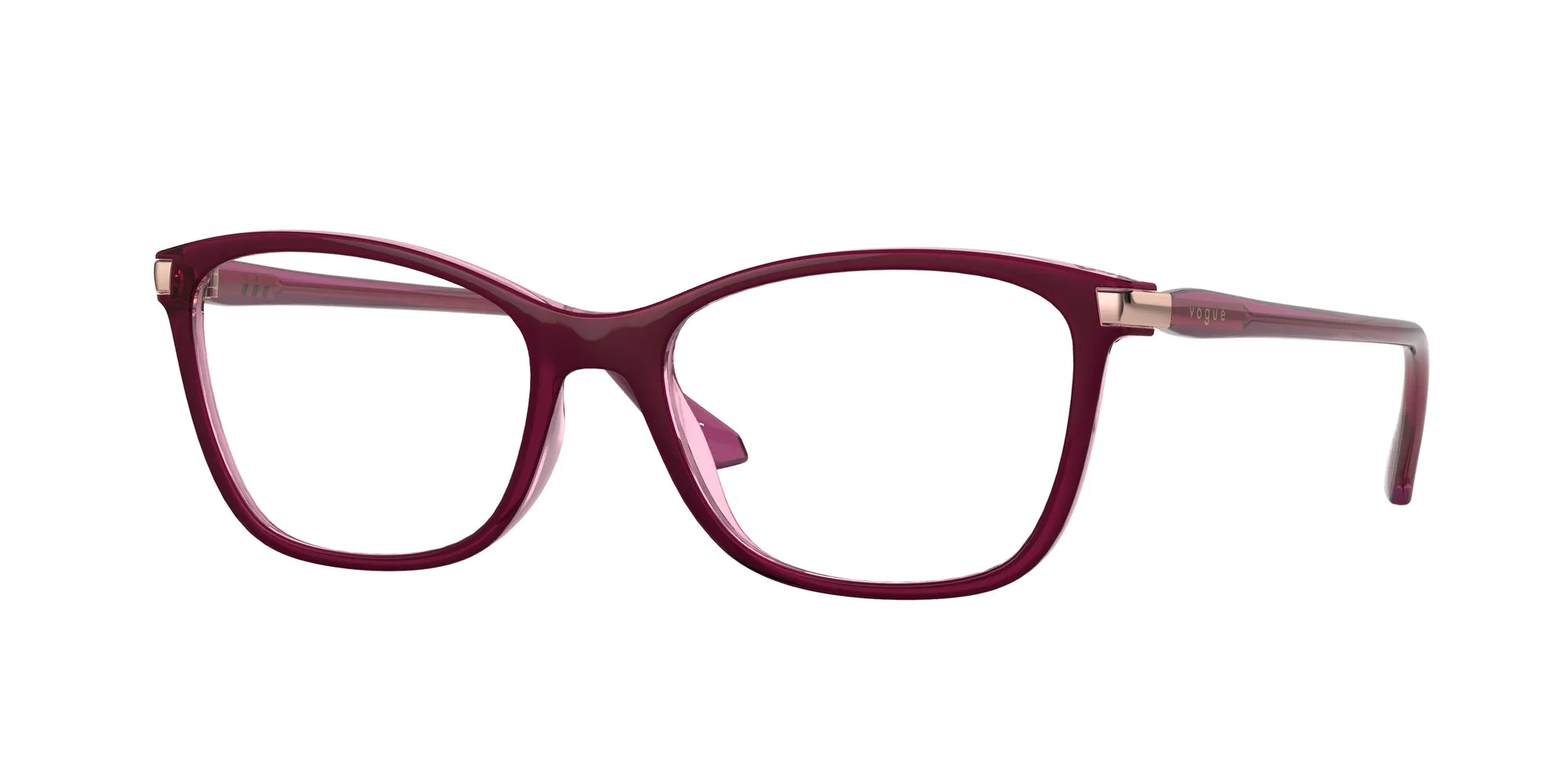 VOGUE EYEWEAR VO5378 2909 Montature da vista Iniettato Viola Pillow Normale - immagine 1