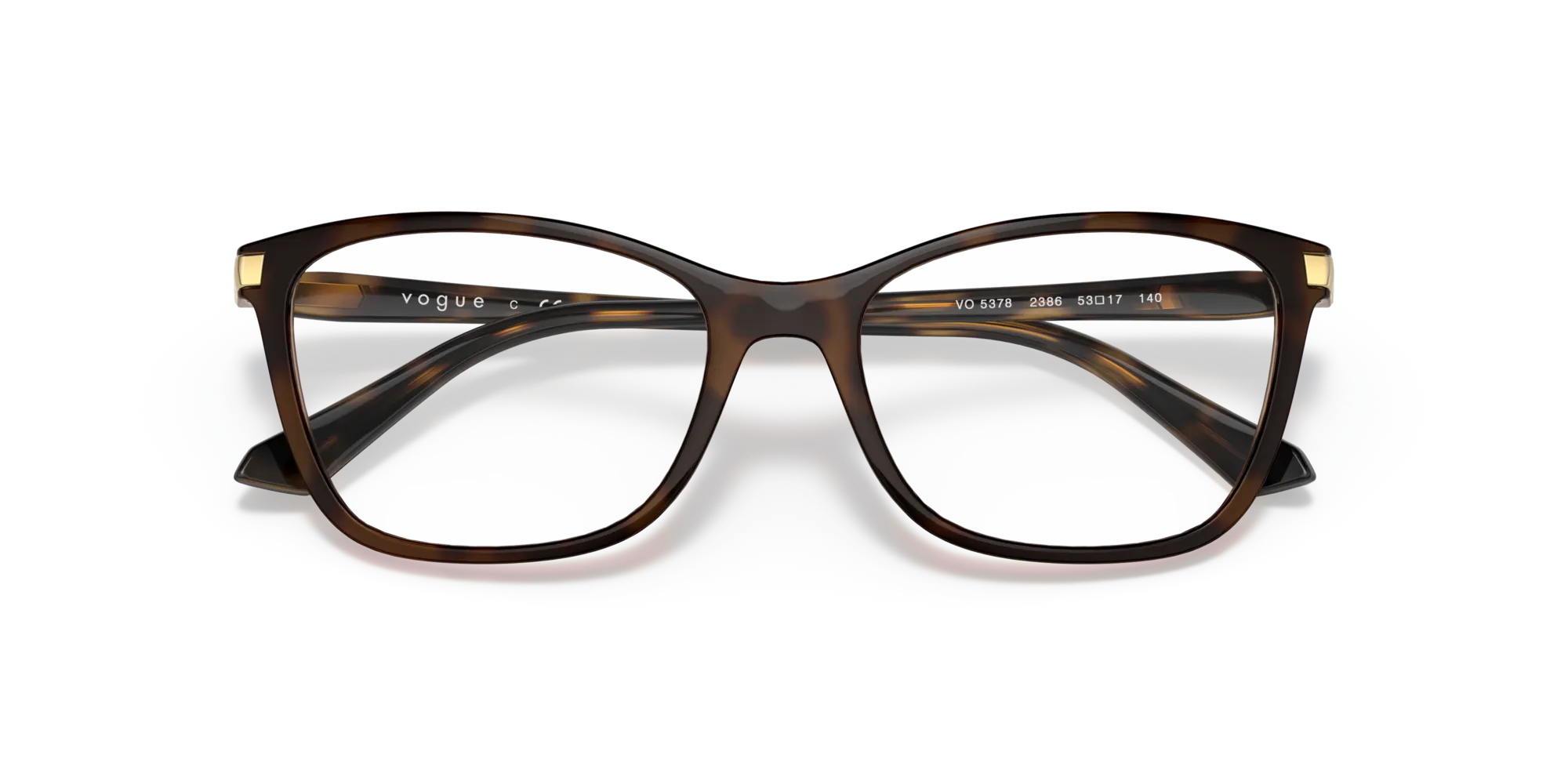 VOGUE EYEWEAR VO5378 2386 Montature da vista Iniettato Marrone Pillow Normale - immagine 2