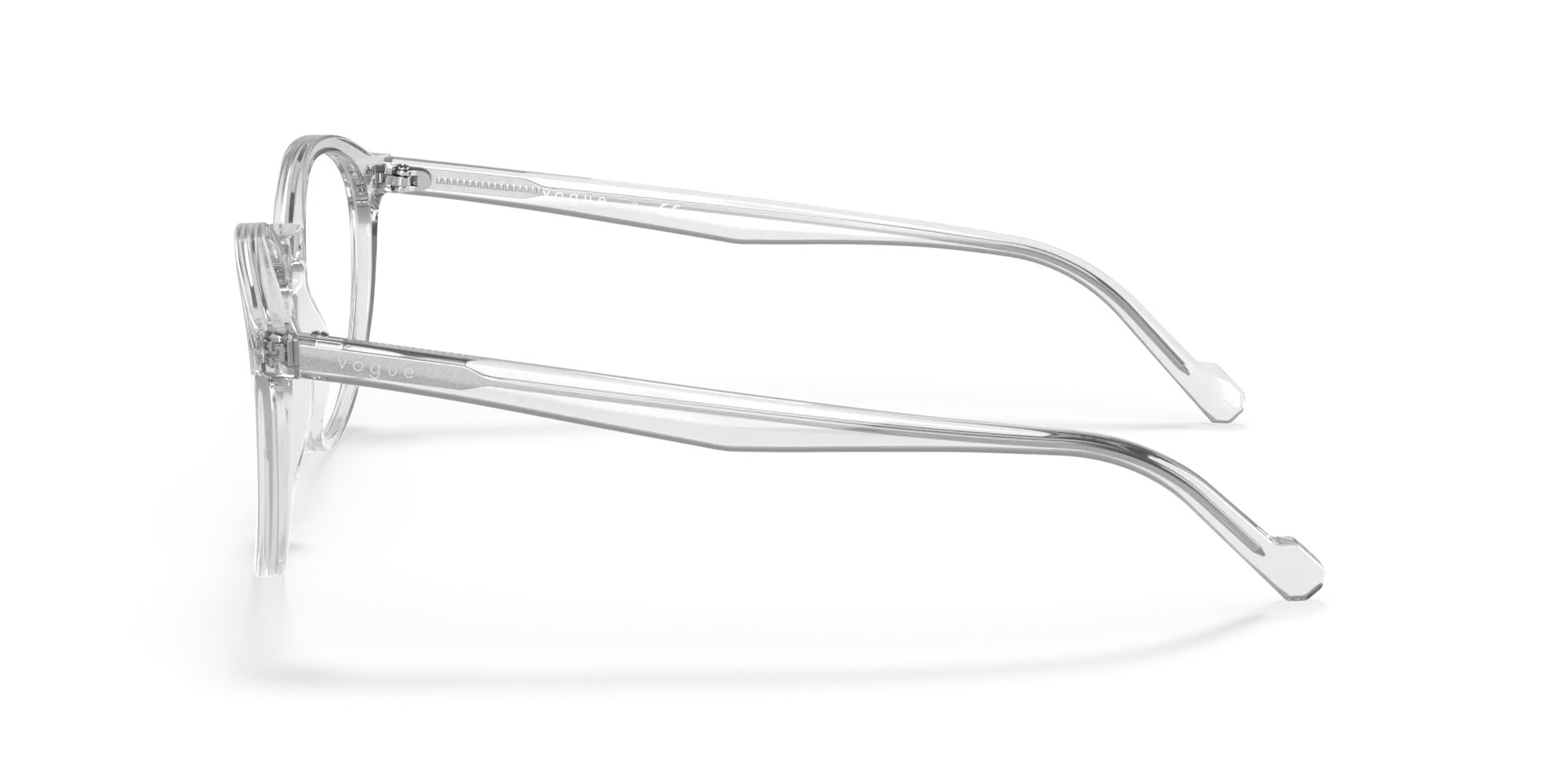 VOGUE EYEWEAR VO5367 W745 Montature da vista Plastica Trasparente Rotonda - immagine 4