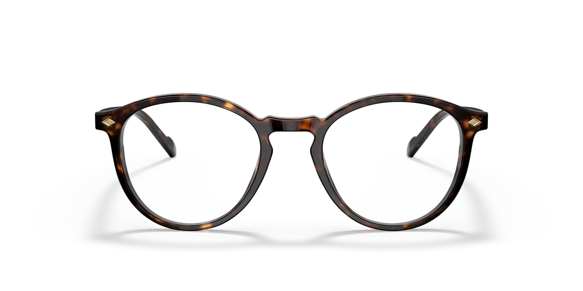 VOGUE EYEWEAR VO5367 W656 Montature da vista Acetato Marrone Rotonda Normale - immagine 3