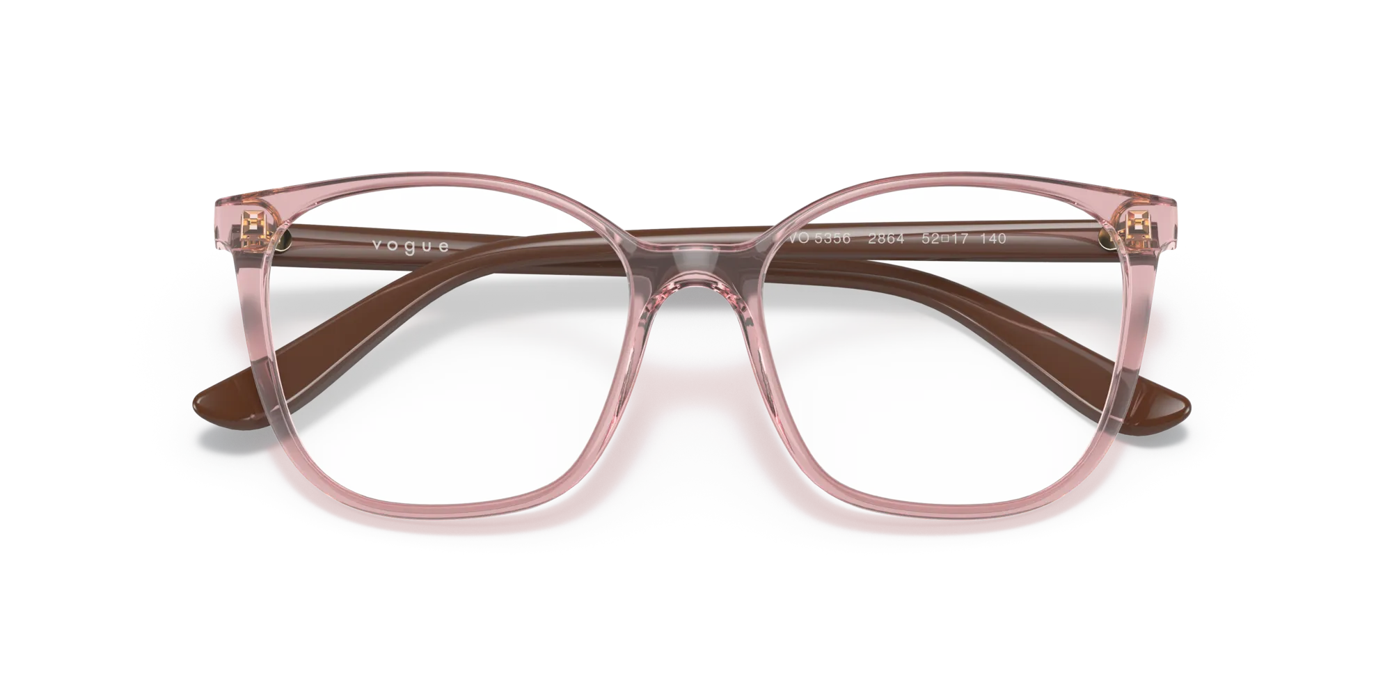 VOGUE EYEWEAR VO5356 2864 Montature da vista Iniettato Marrone Squadrata Normale - immagine 2