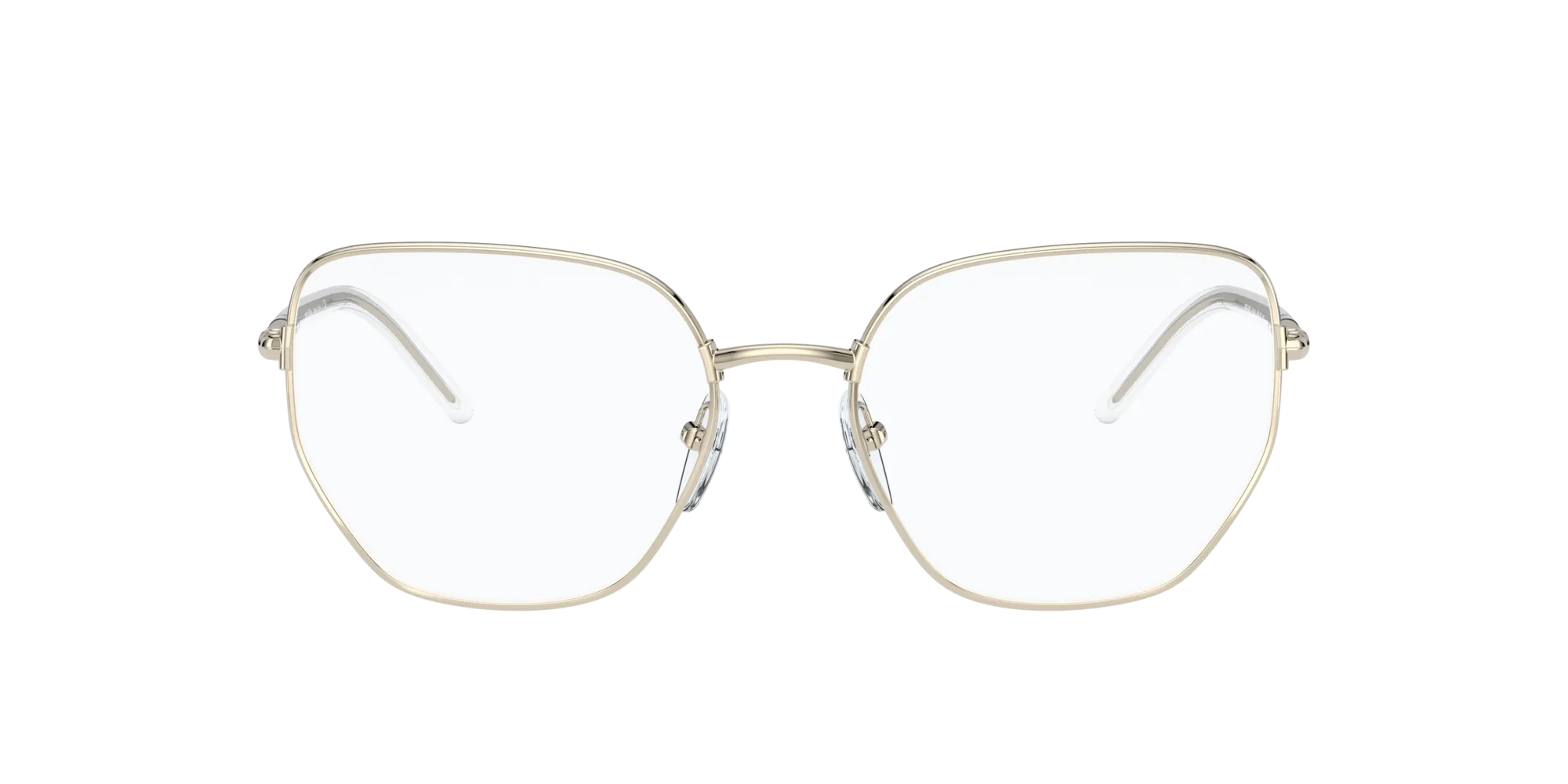 Prada PR 60WV ZVN1O1 Montature da vista Metallo Oro Geometrica - immagine 2