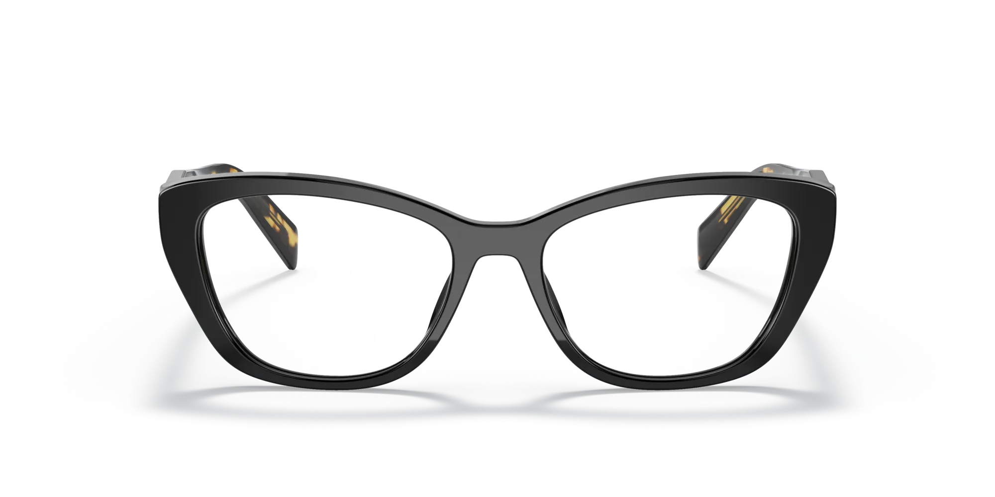 Prada PR 19WV 1AB1O1 Montature da vista Plastica Nero Cat Eye - immagine 3