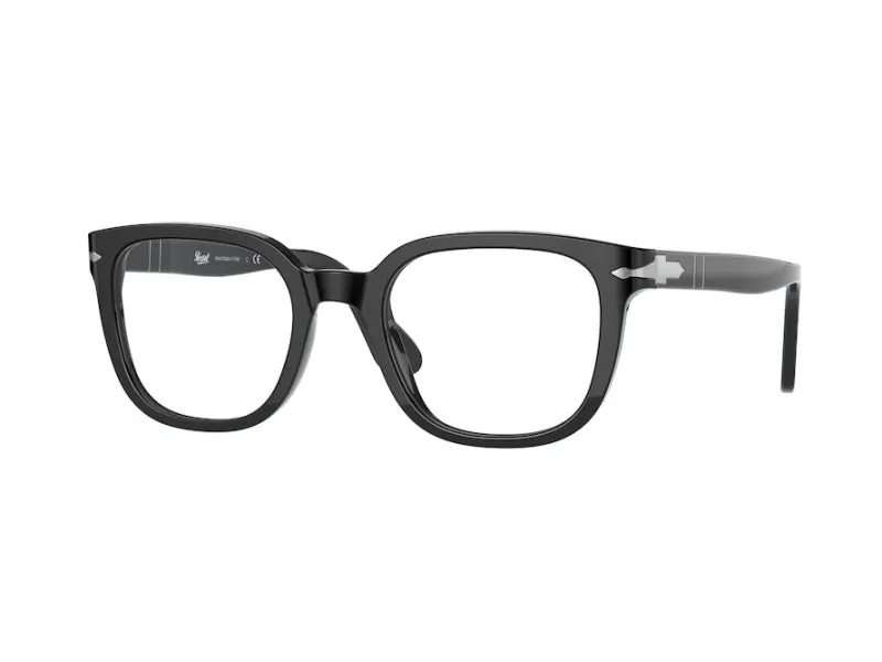 Persol PO3263V 95 Montature da vista Plastica Nero Squadrata - immagine 1