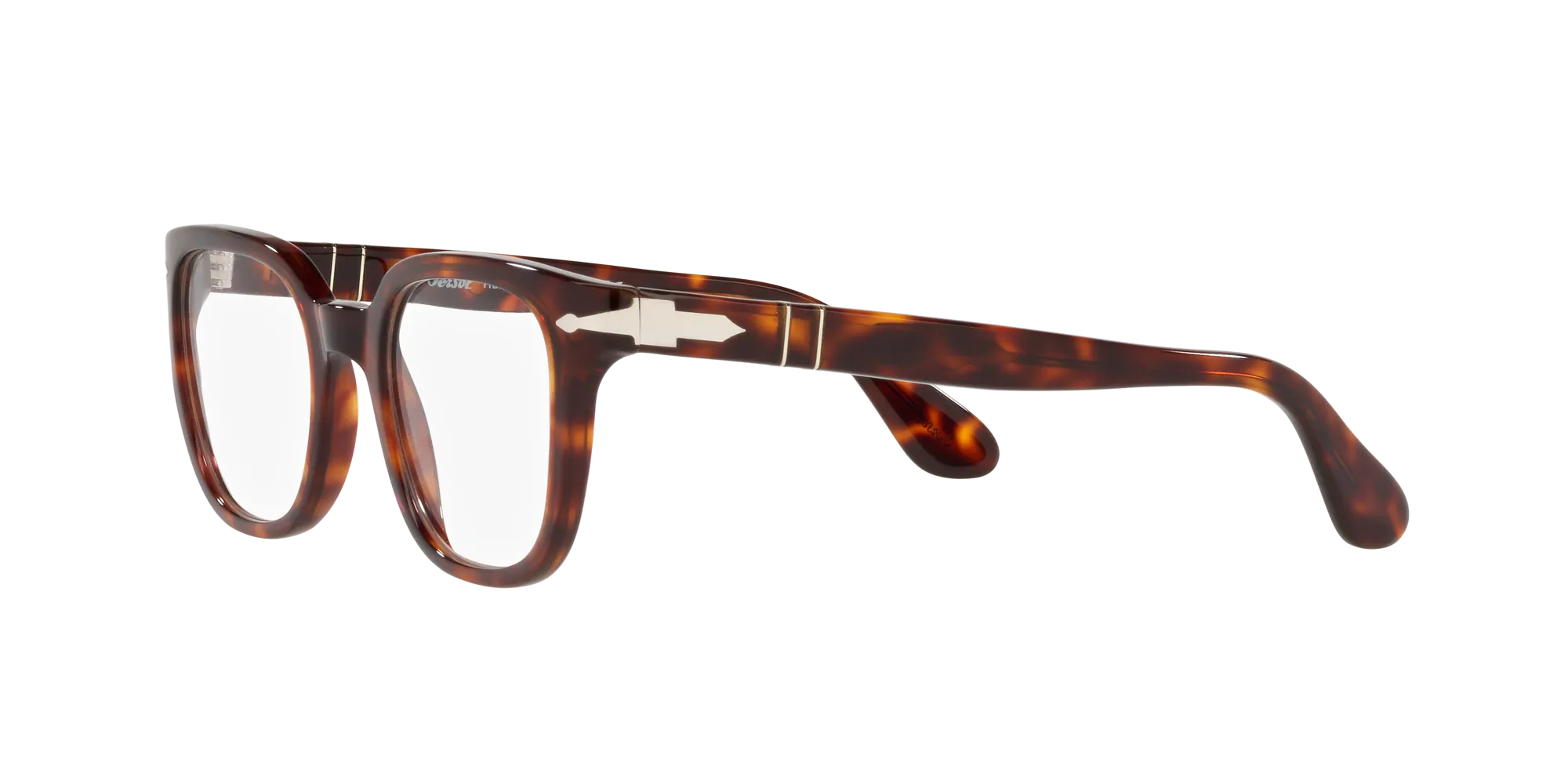 Persol PO3263V 24 Montature da vista Acetato Tartaruga Trasparente Squadrata Normale - immagine 4