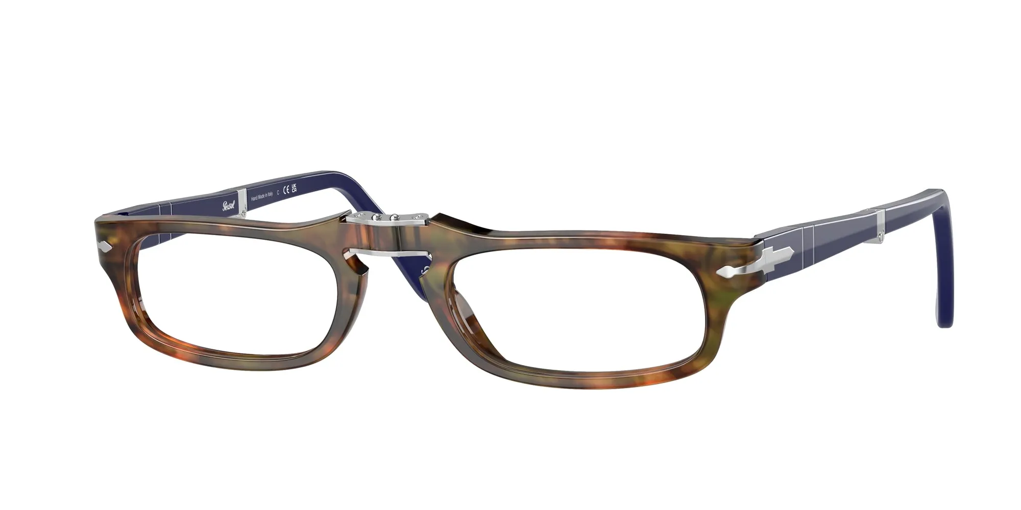 Persol PO2886V 1134 Montature da vista Acetato Tartaruga Trasparente Squadrata Normale - immagine 1