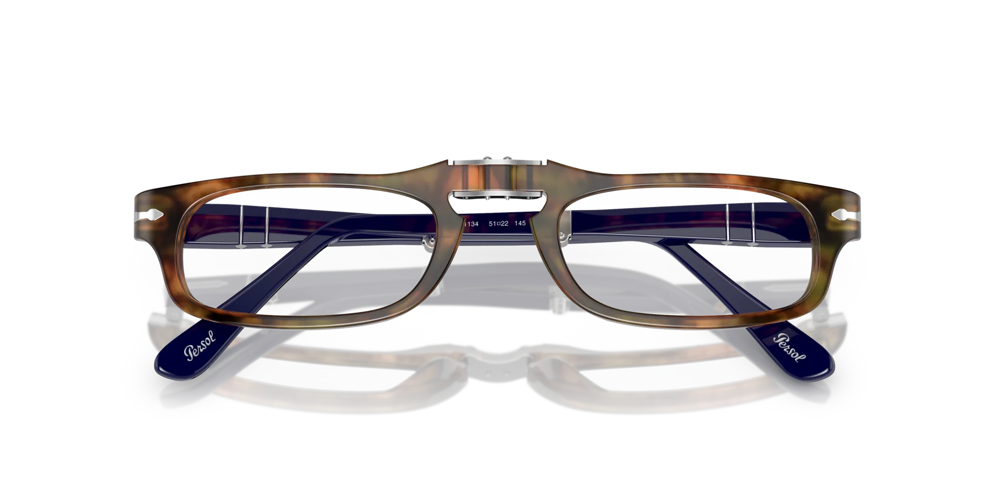 Persol PO2886V 1134 Montature da vista Acetato Tartaruga Trasparente Squadrata Normale - immagine 2