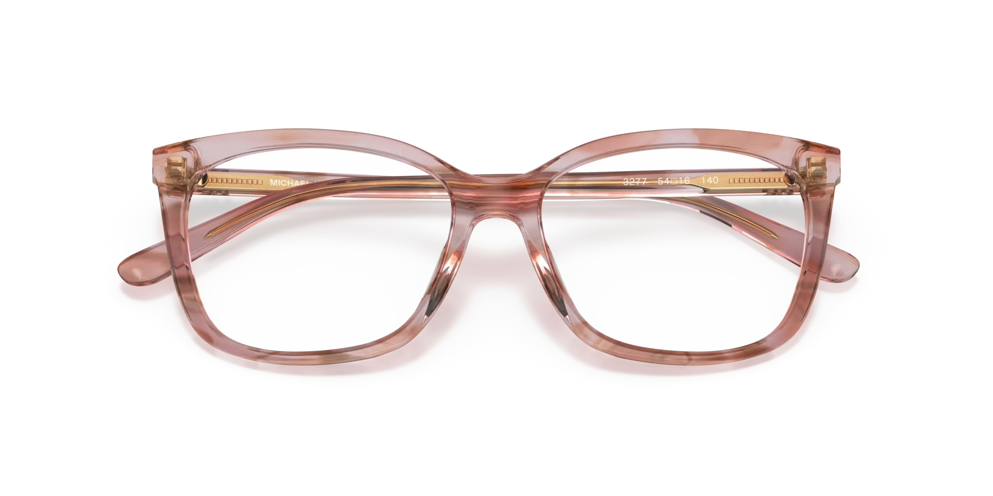Michael Kors MK4080U AUCKLAND 3277 Montature da vista Acetato Rosa Trasparente Pillow Normale - immagine 2