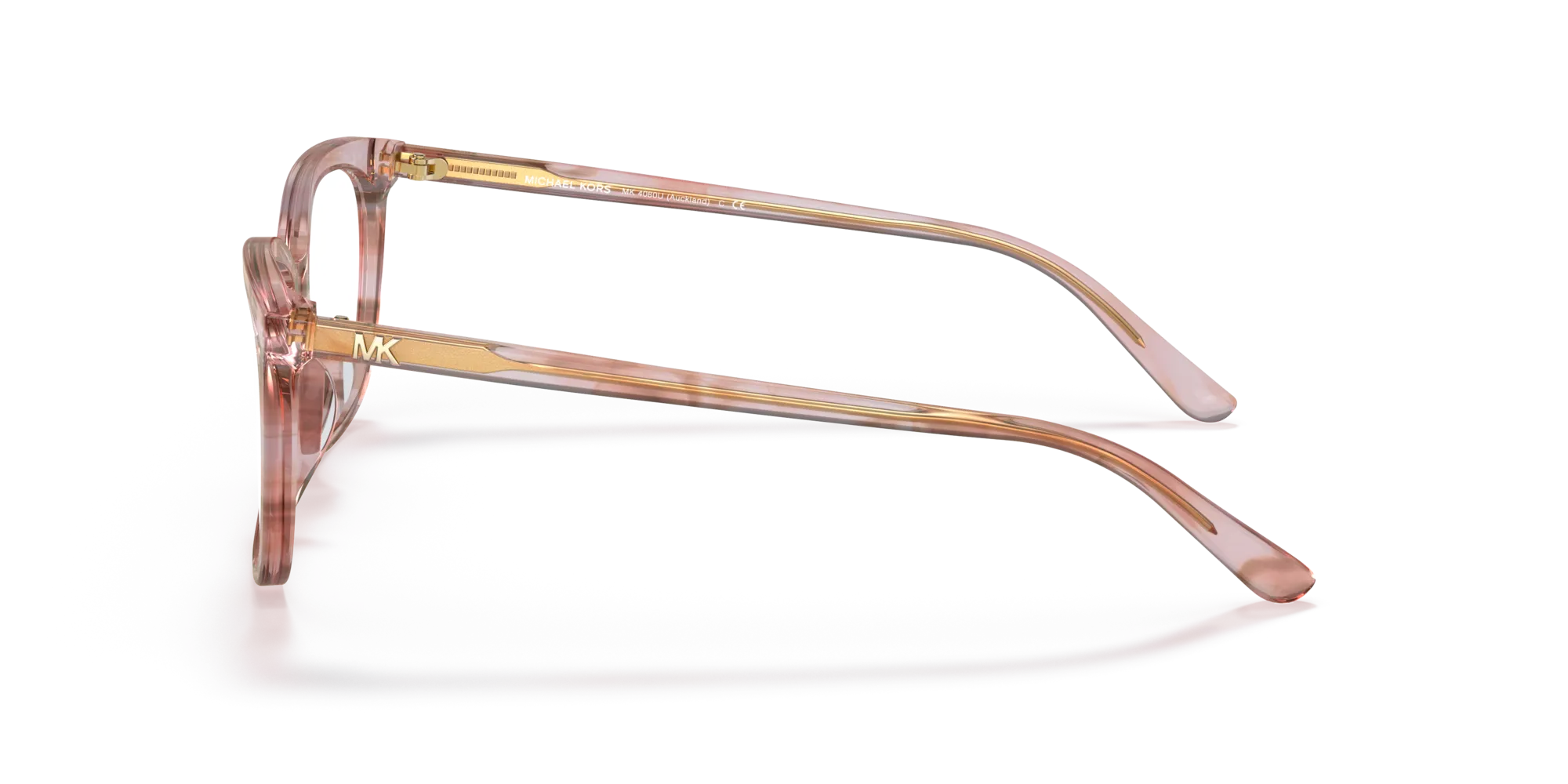 Michael Kors MK4080U AUCKLAND 3277 Montature da vista Acetato Rosa Pillow Normale - immagine 4