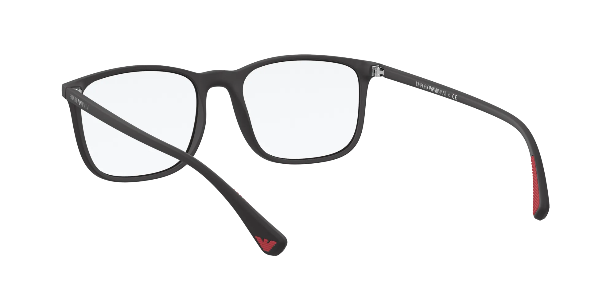 Emporio Armani EA3177 5042 Montature da vista Iniettato Nero Squadrata Normale - immagine 4