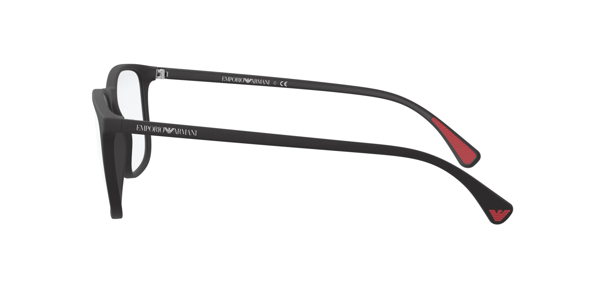 Emporio Armani EA3177 5042 Montature da vista Plastica Nero-opaco Squadrata - immagine 3