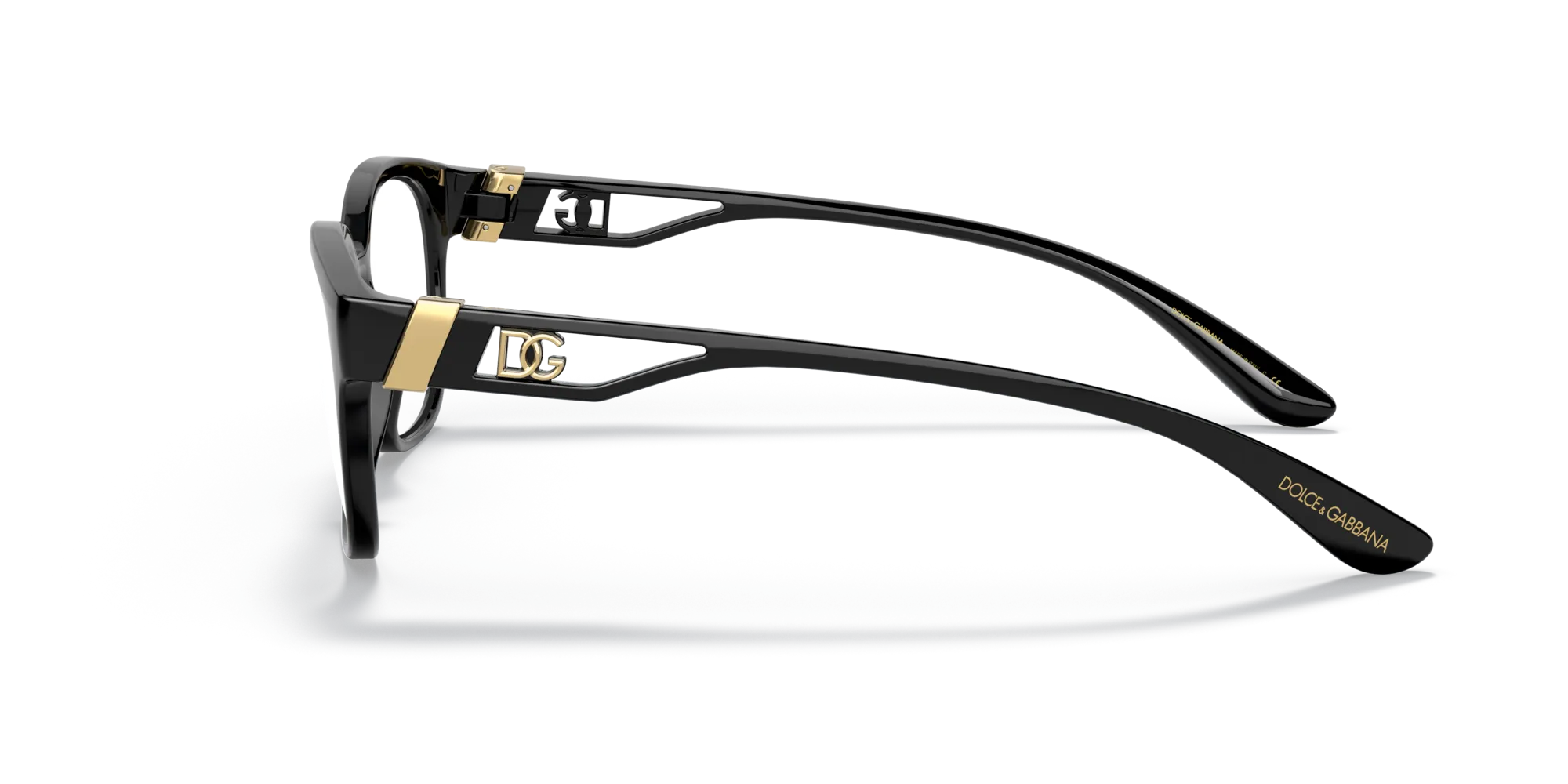 Dolce & Gabbana DG5066 501 Montature da vista Plastica Nero Squadrata - immagine 4