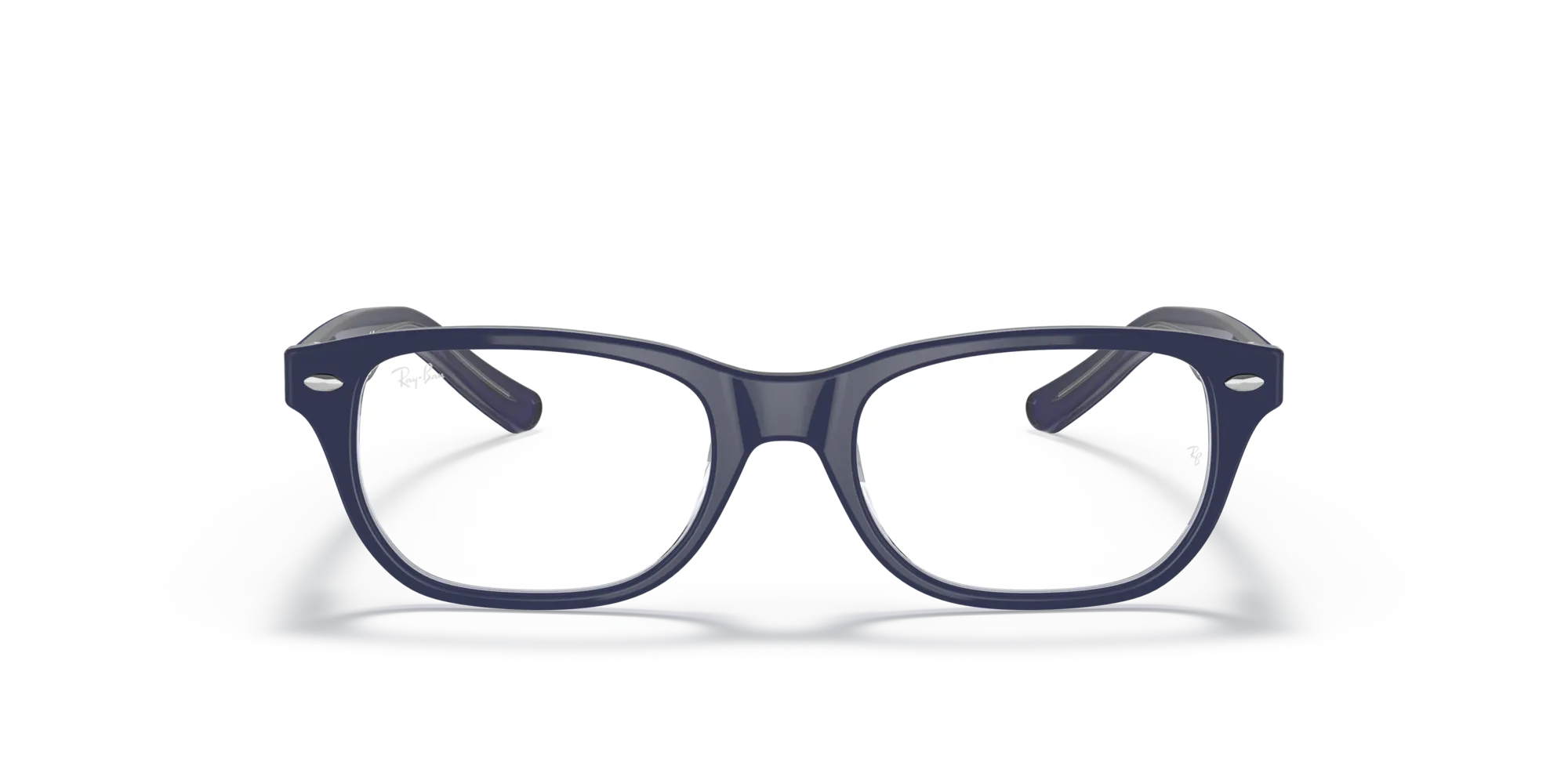 Ray - Ban RY1555 3853 Montature da vista bambino Acetato Blu Squadrata - immagine 3