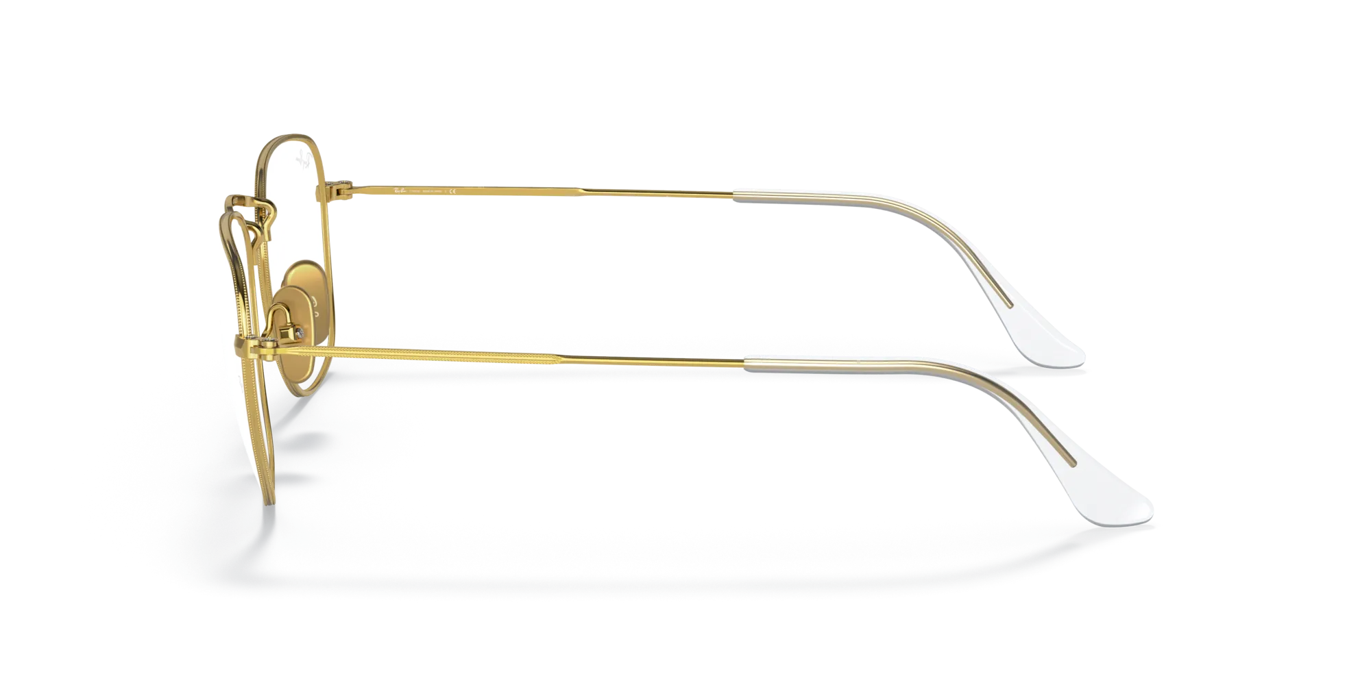 Ray - Ban RX8157V FRANK 1225 Montature da vista Titanio Oro Trasparente Squadrata Normale - immagine 4