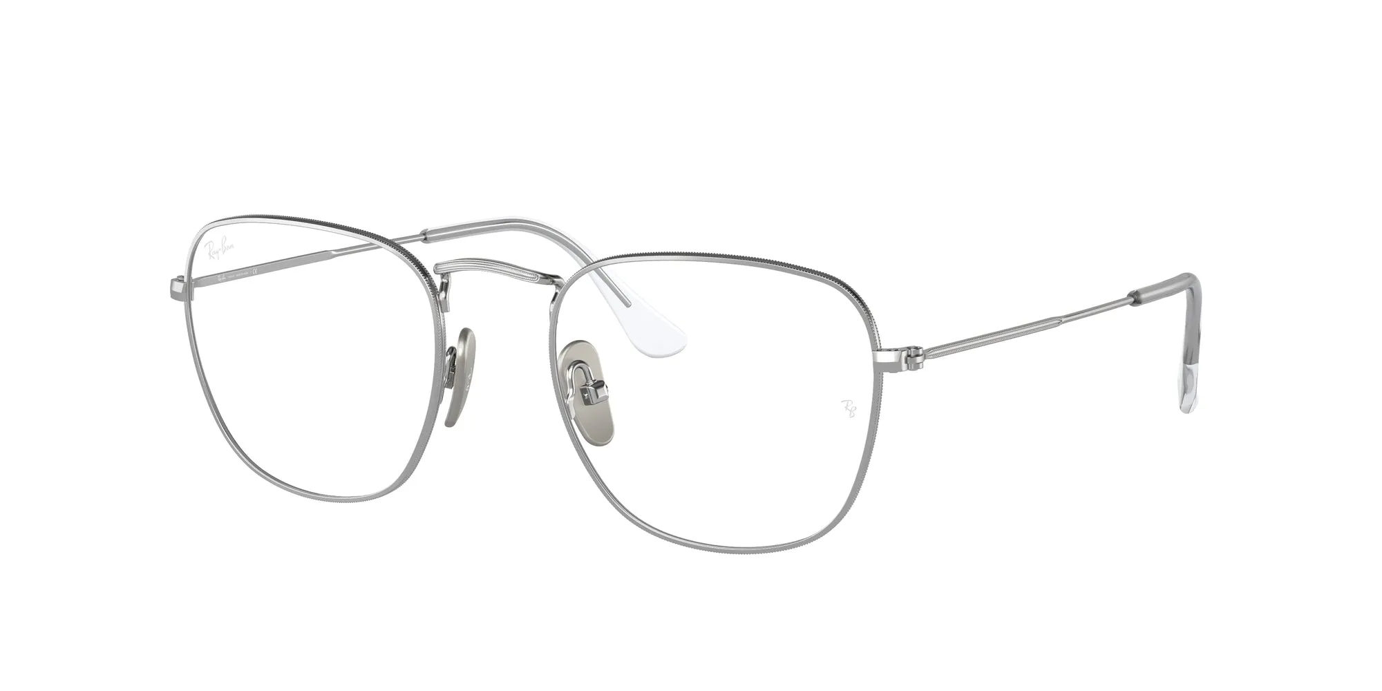Ray - Ban RX8157V FRANK 1224 Montature da vista Titanio Argento Squadrata - immagine 1