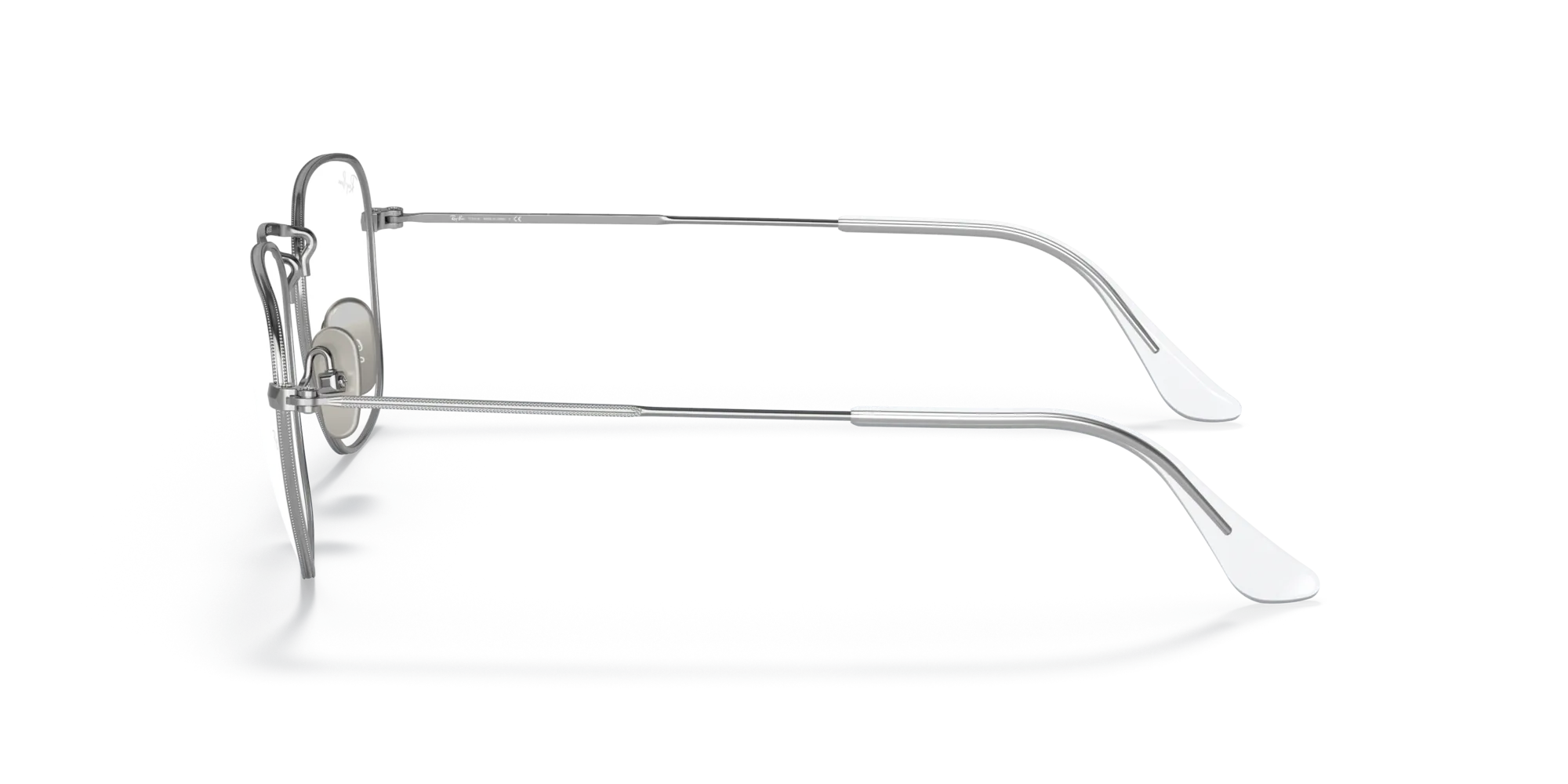 Ray - Ban RX8157V FRANK 1224 Montature da vista Titanio Argento Squadrata - immagine 4