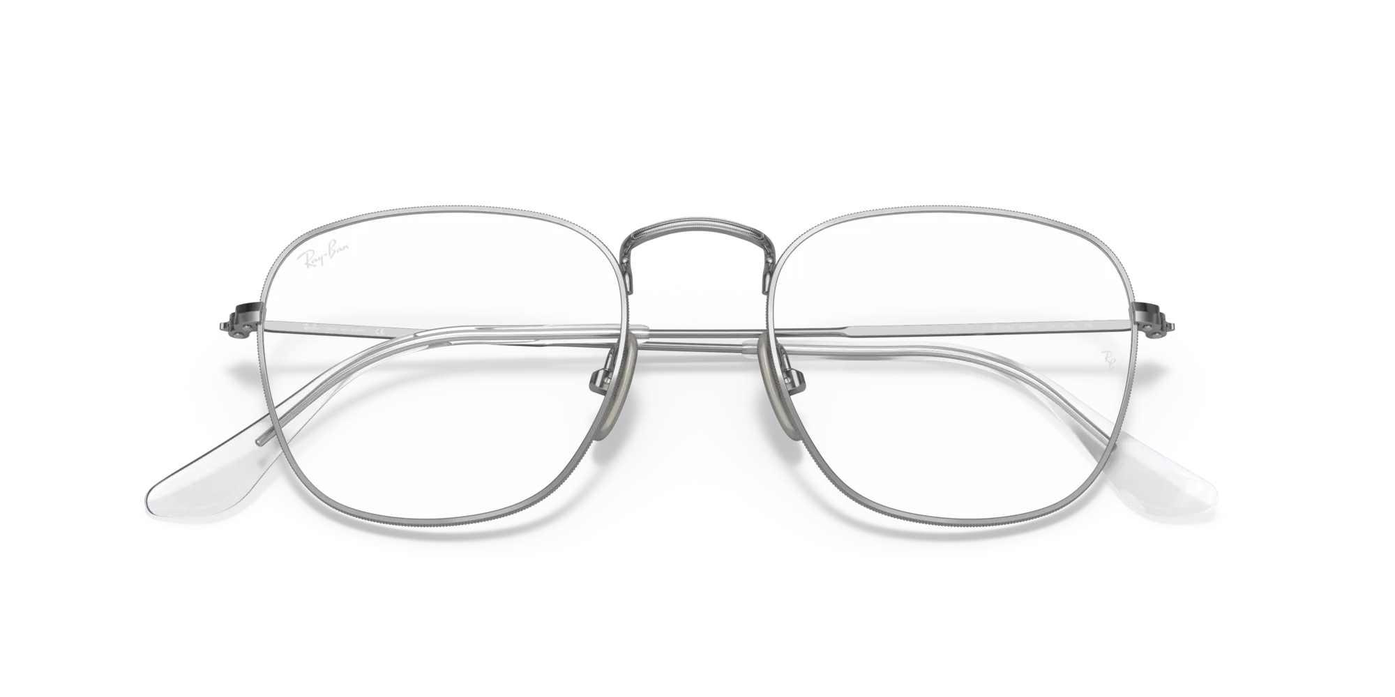 Ray - Ban RX8157V FRANK 1224 Montature da vista Titanio Argento Trasparente Squadrata Normale - immagine 2
