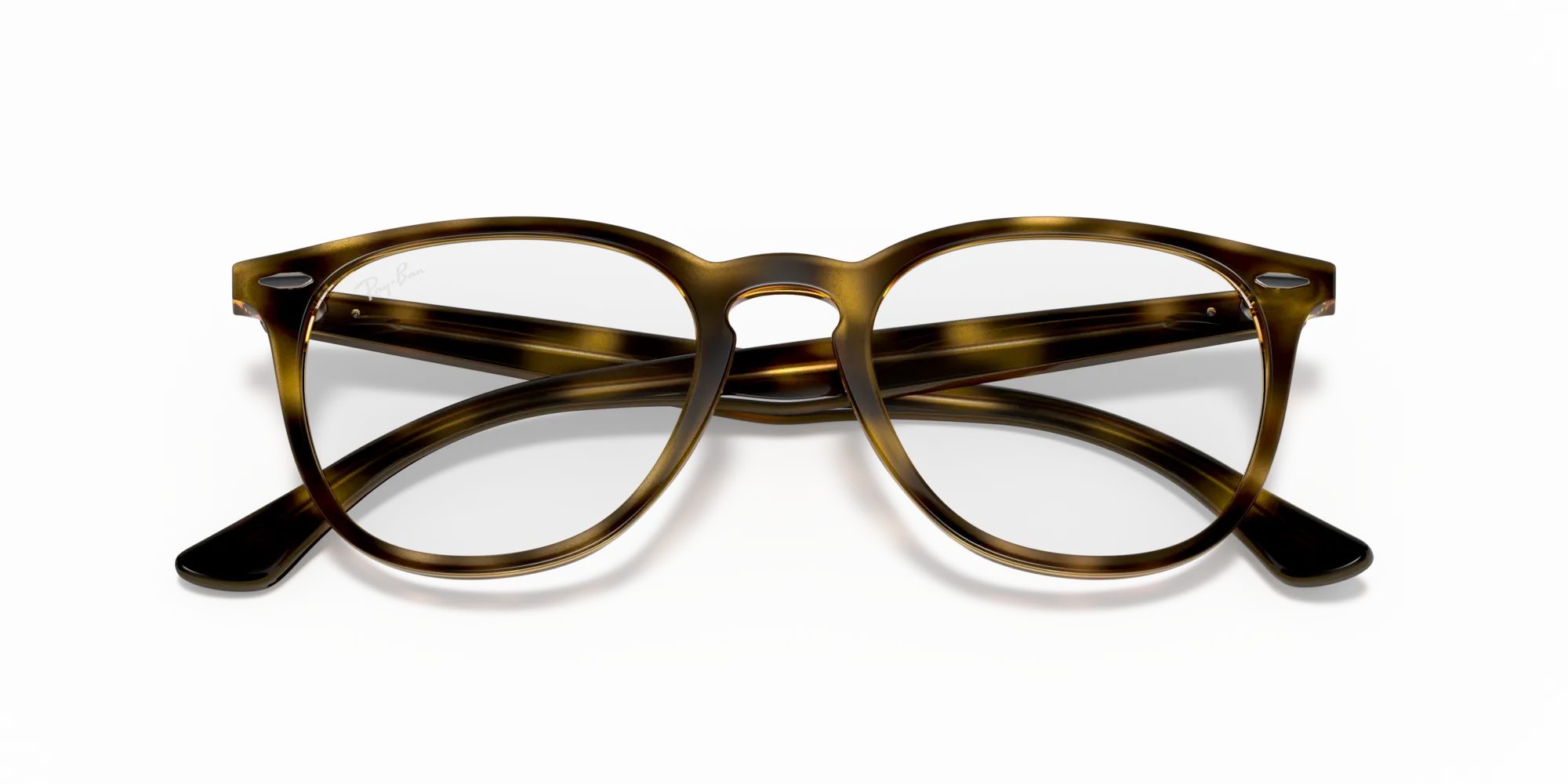 Ray - Ban RX7159F 2012 Montature da vista Acetato Tartaruga Trasparente Pantos Normale - immagine 2