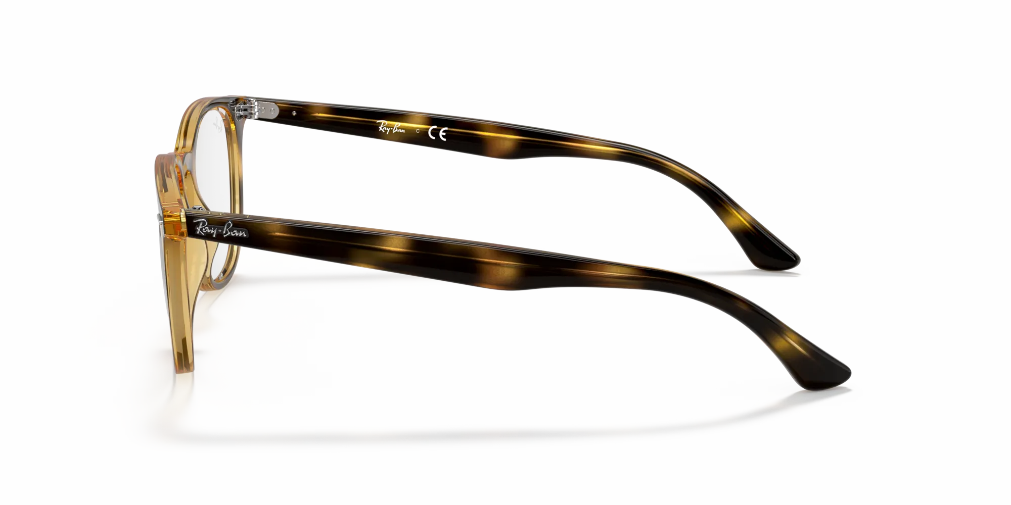 Ray - Ban RX7159F 2012 Montature da vista Acetato Tartaruga Trasparente Pantos Normale - immagine 4