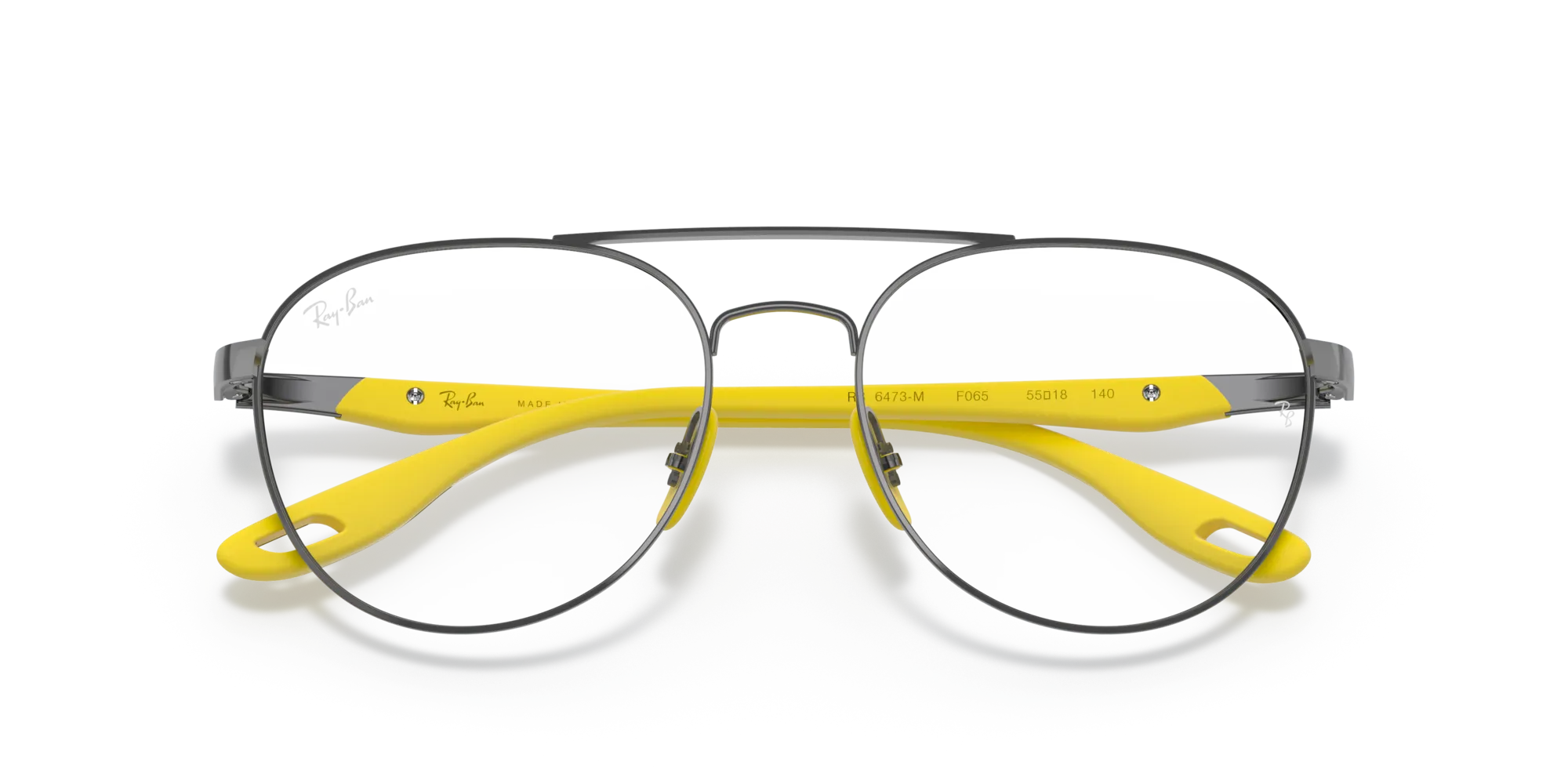 Ray - Ban RX6473M F065 Montature da vista Metallo Canna di fucile Pantos - immagine 2