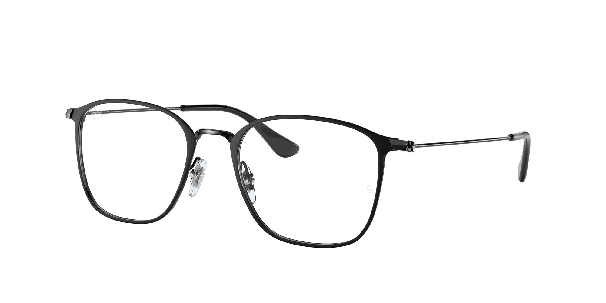 Ray - Ban RX6466 2904 Montature da vista Metallo Nero Trasparente Squadrata Normale - immagine 1