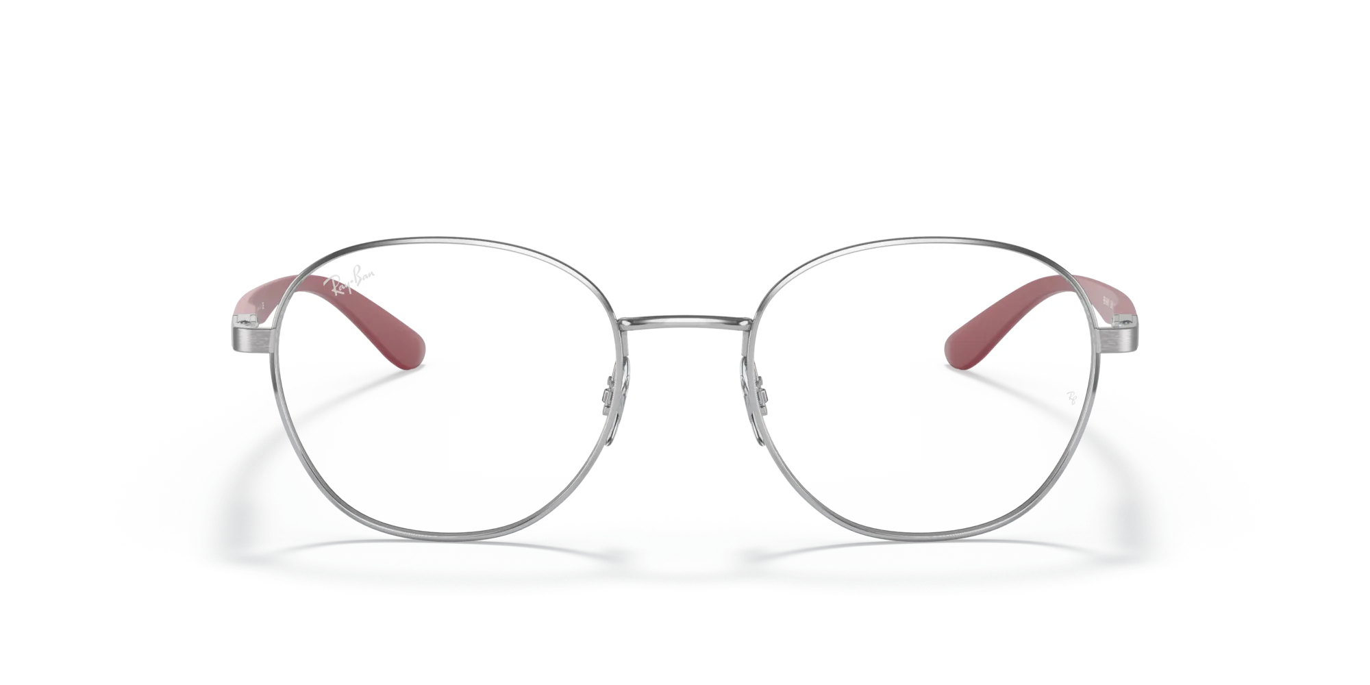 Ray - Ban RX6461 2501 Montature da vista Metallo Argento Rotonda - immagine 3