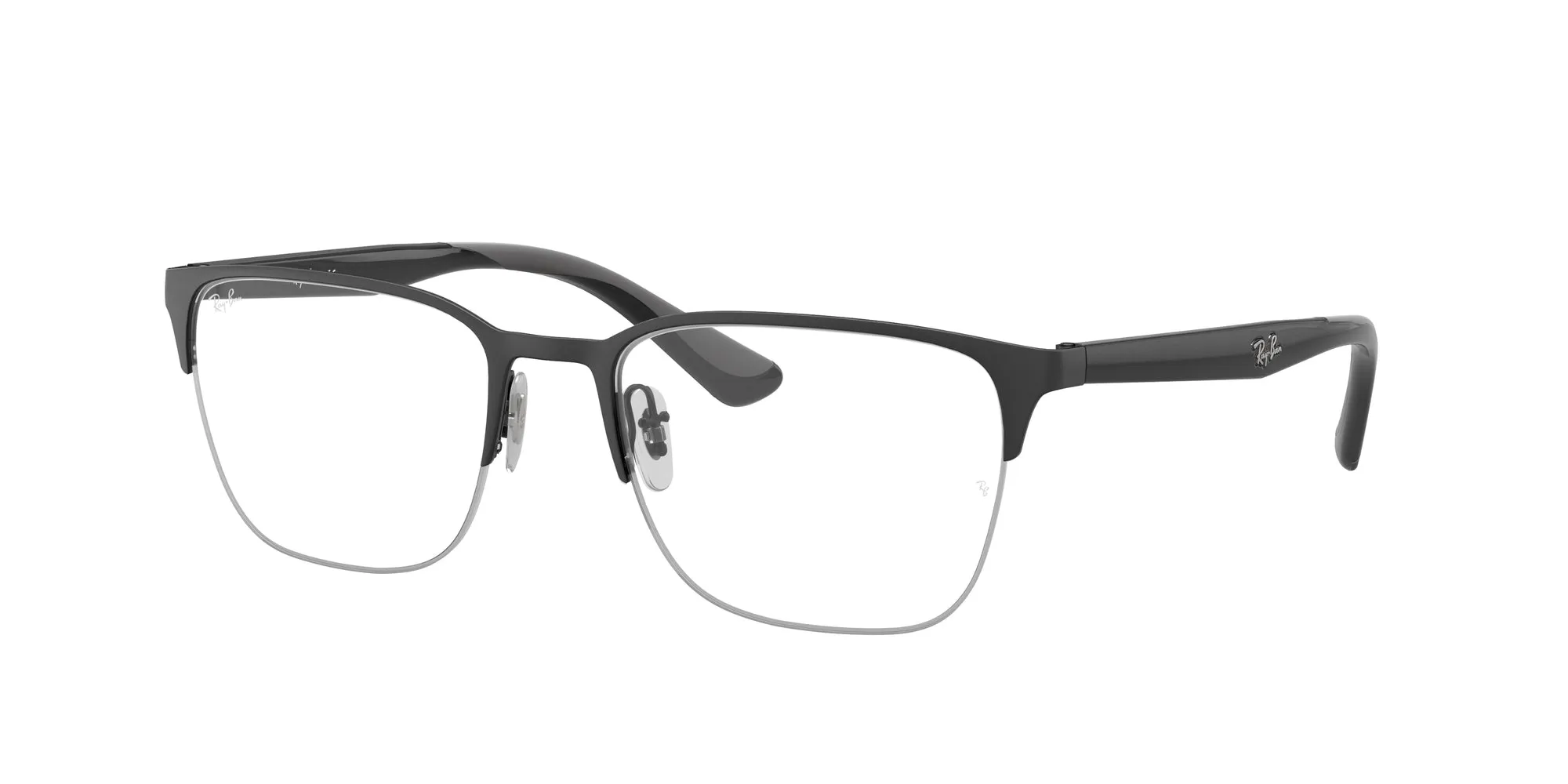 Ray - Ban RX6428 2995 Montature da vista Metallo Nero Trasparente Squadrata Normale - immagine 1