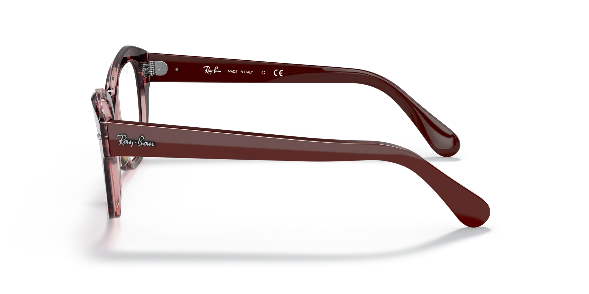 Ray - Ban RX5486 STATE STREET 8097 Montature da vista Plastica Havana Geometrica - immagine 4