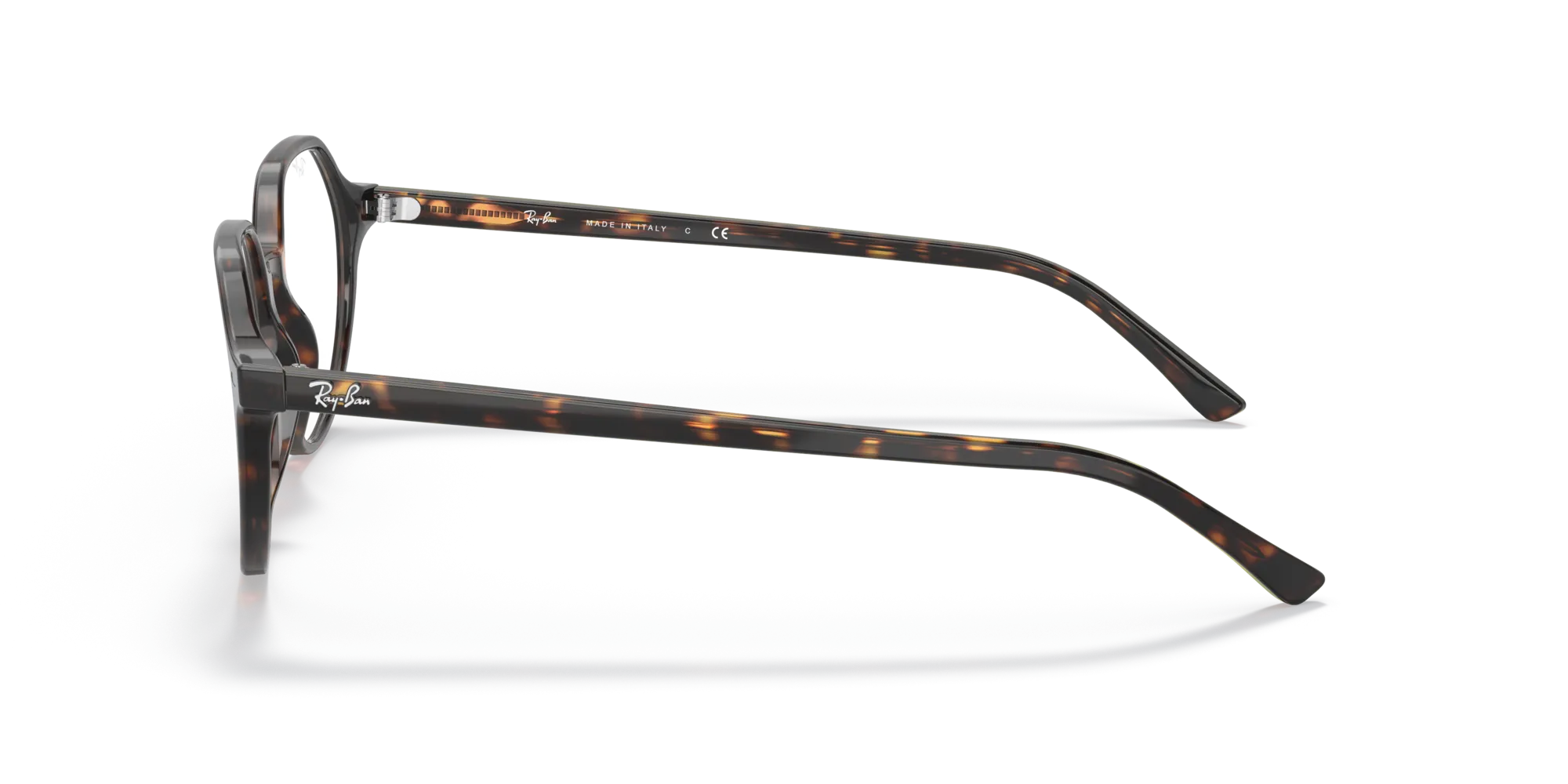 Ray - Ban RX5395 THALIA 2012 Montature da vista Acetato Tartaruga Trasparente Rotonda Normale - immagine 4