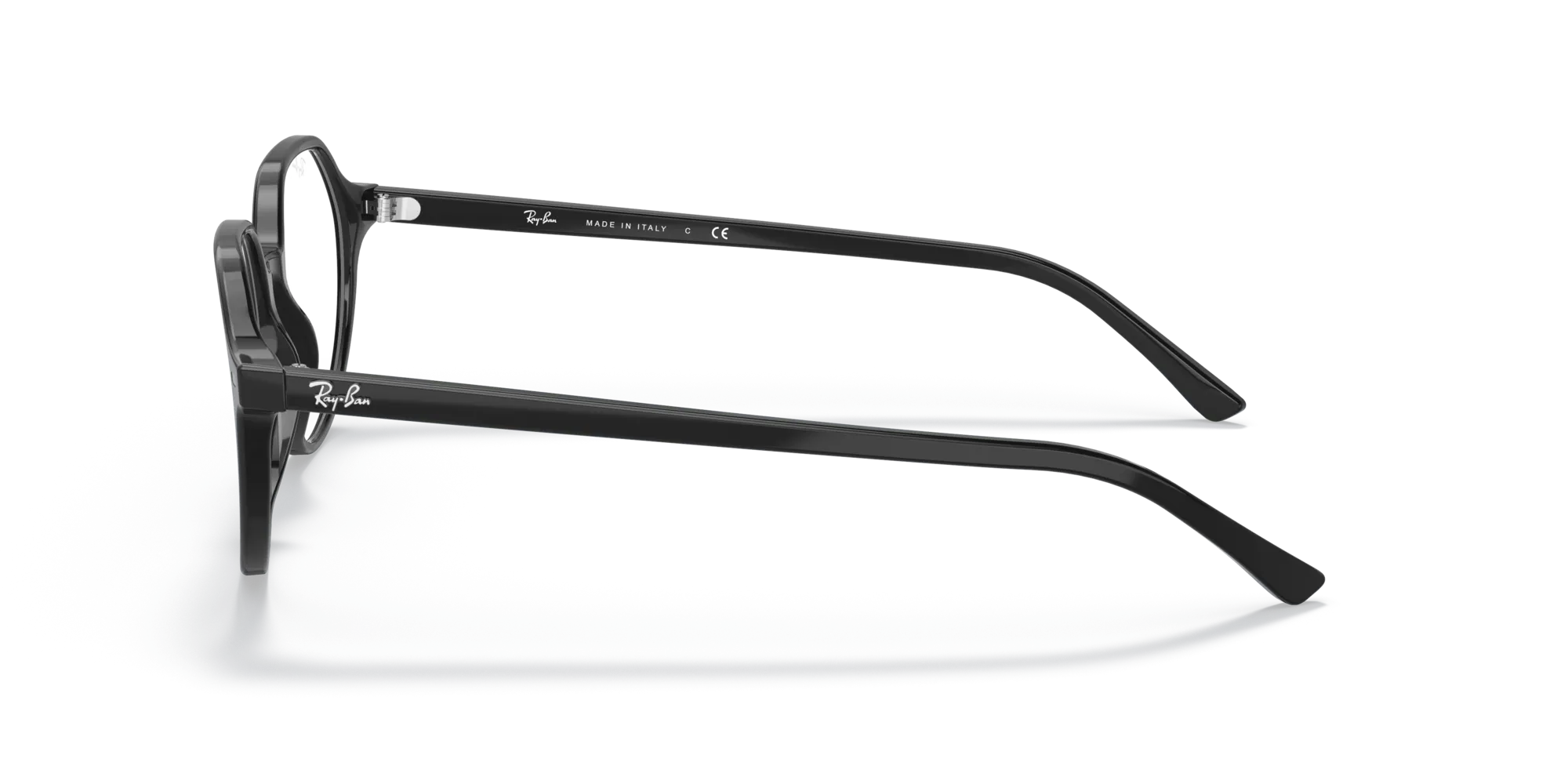 Ray - Ban RX5395 THALIA 2000 Montature da vista Acetato Nero Trasparente Rotonda Normale - immagine 4
