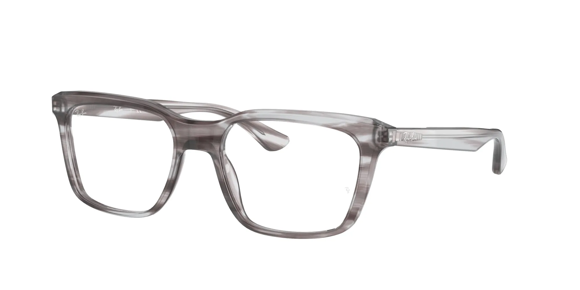 Ray - Ban RX5391 8055 Montature da vista Plastica Grigio Squadrata - immagine 1