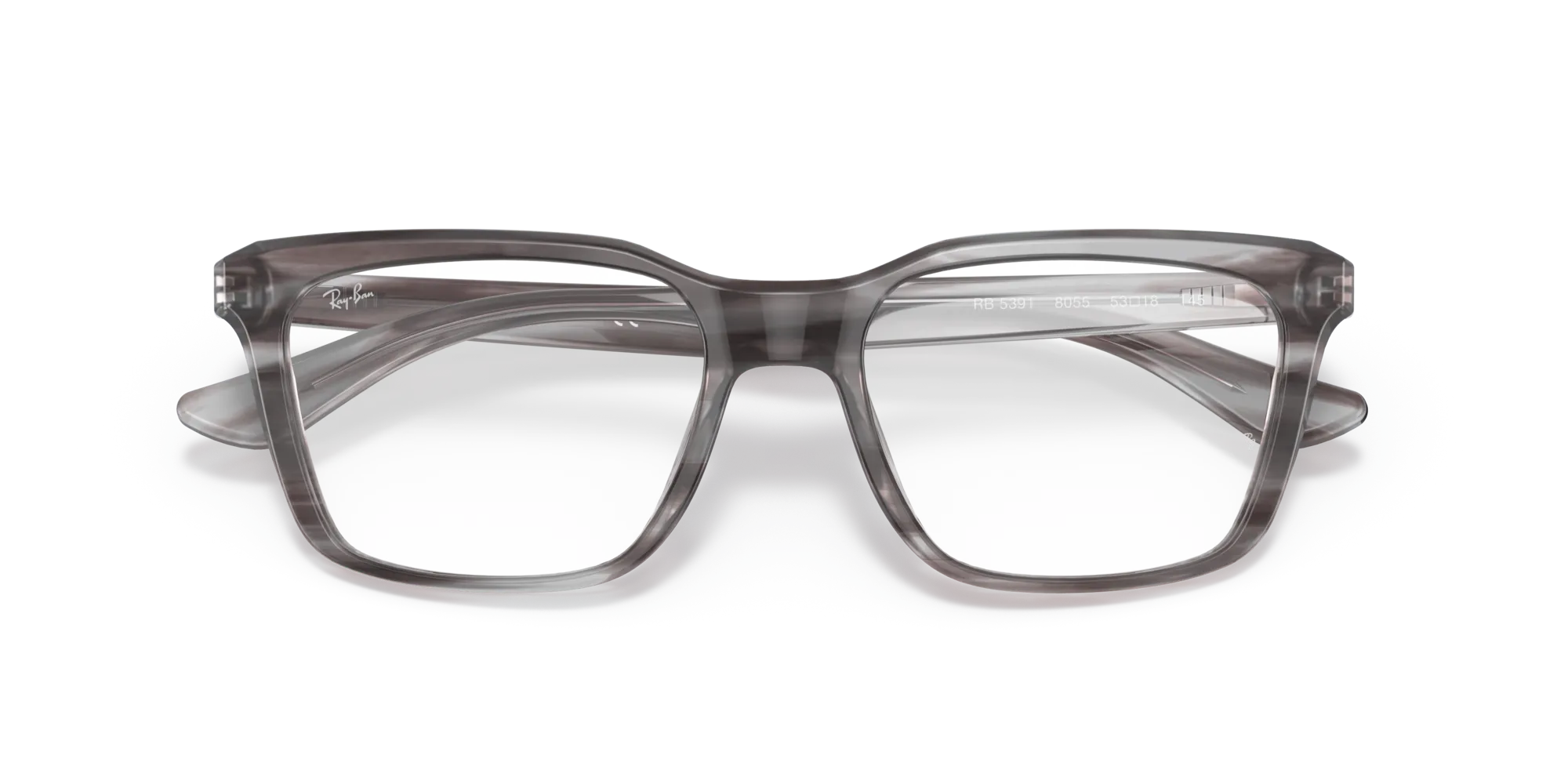 Ray - Ban RX5391 8055 Montature da vista Plastica Grigio Squadrata - immagine 2