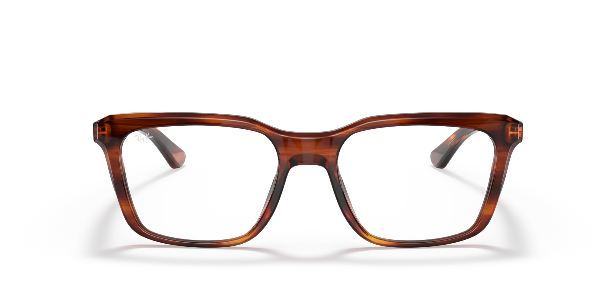 Ray - Ban RX5391 2144 Montature da vista Plastica Havana Squadrata - immagine 3