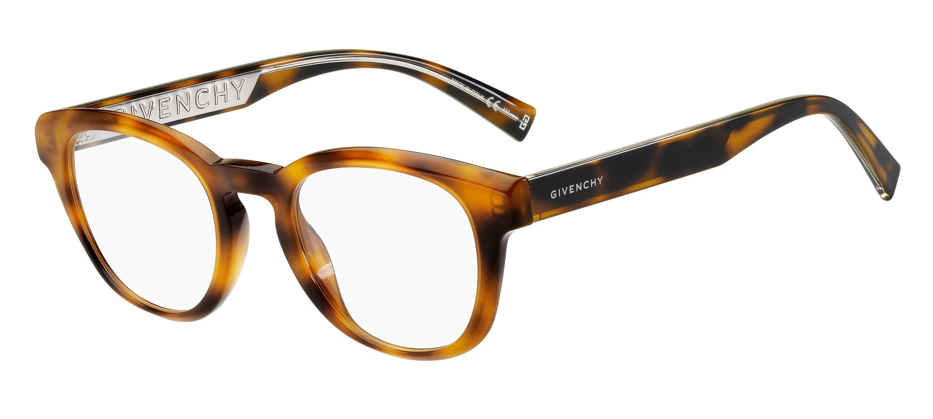 Givenchy GV 0156 05L Montature da vista Acetato Havana Rotonda - immagine 1