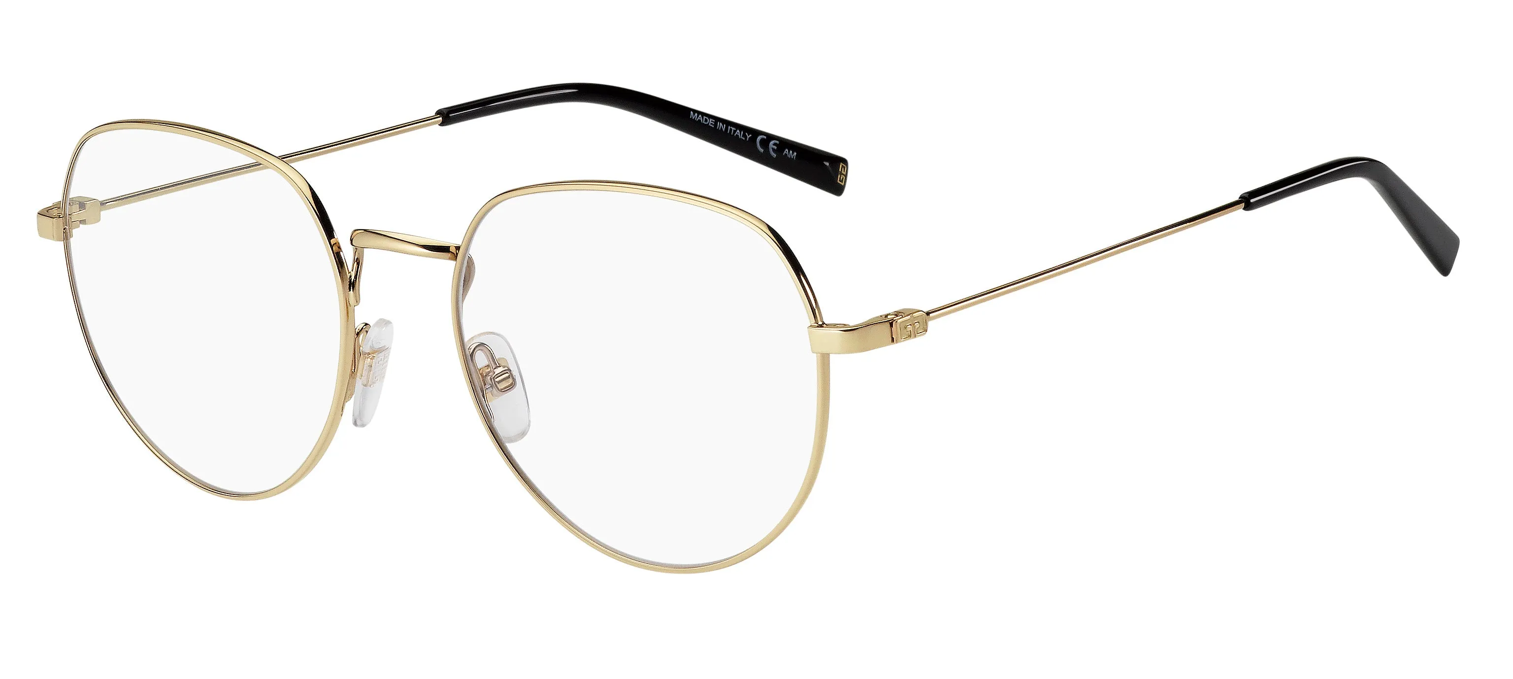 Givenchy GV 0138 J5G Montature da vista Metallo Oro Rotonda - immagine 1