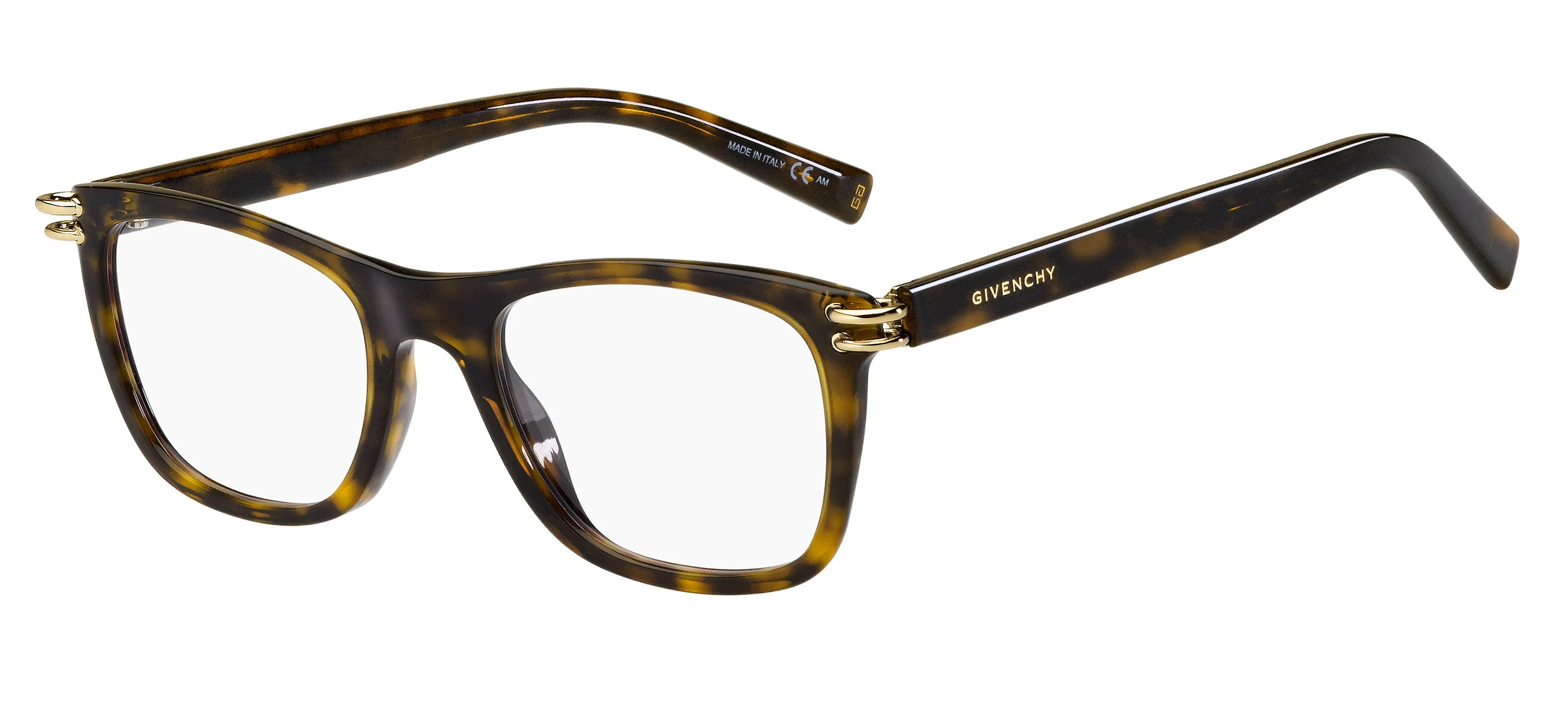 Givenchy GV 0131 086 Montature da vista Acetato Havana Squadrata - immagine 1