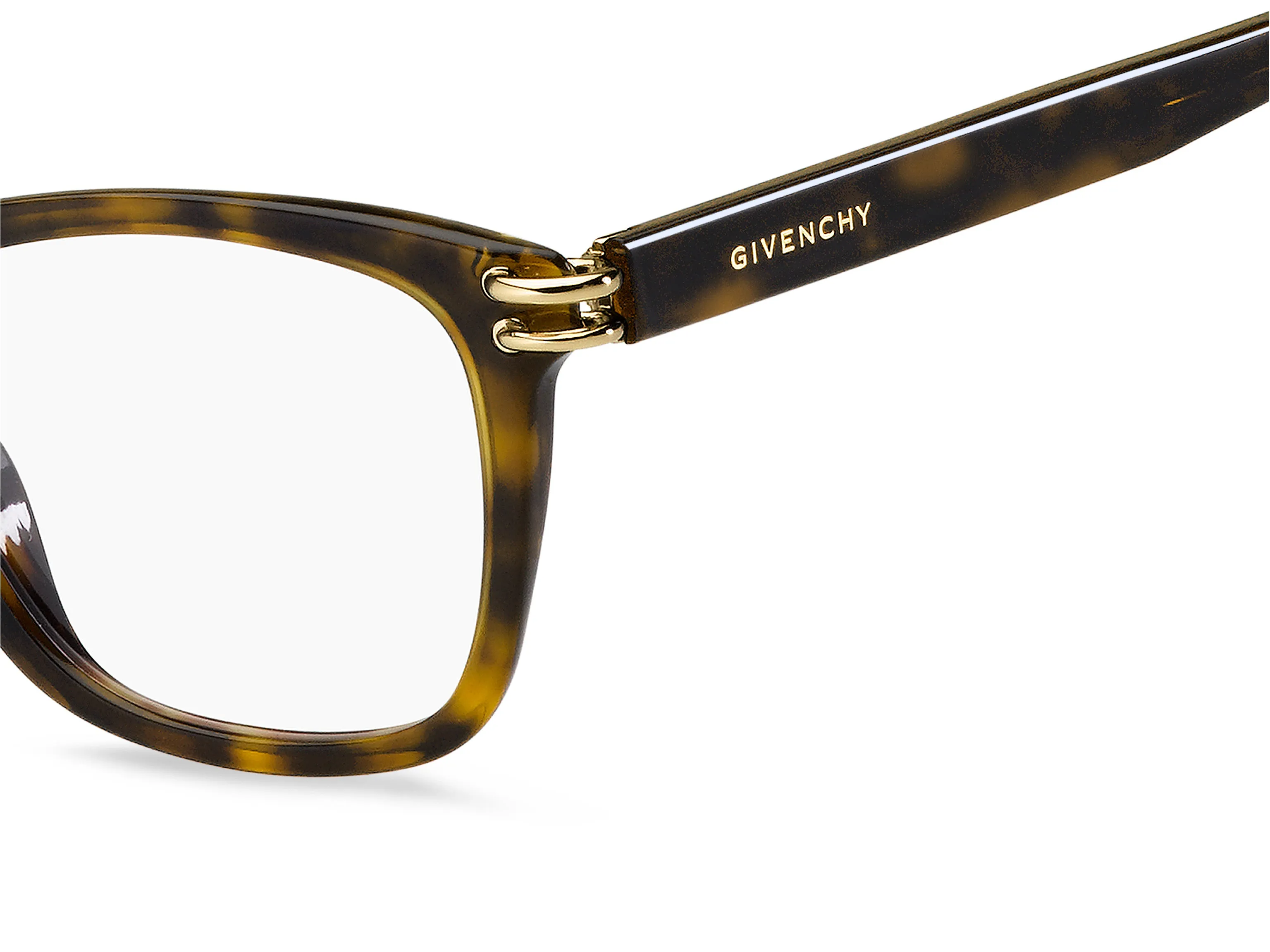 Givenchy GV 0131 086 Montature da vista Acetato Havana Squadrata - immagine 3