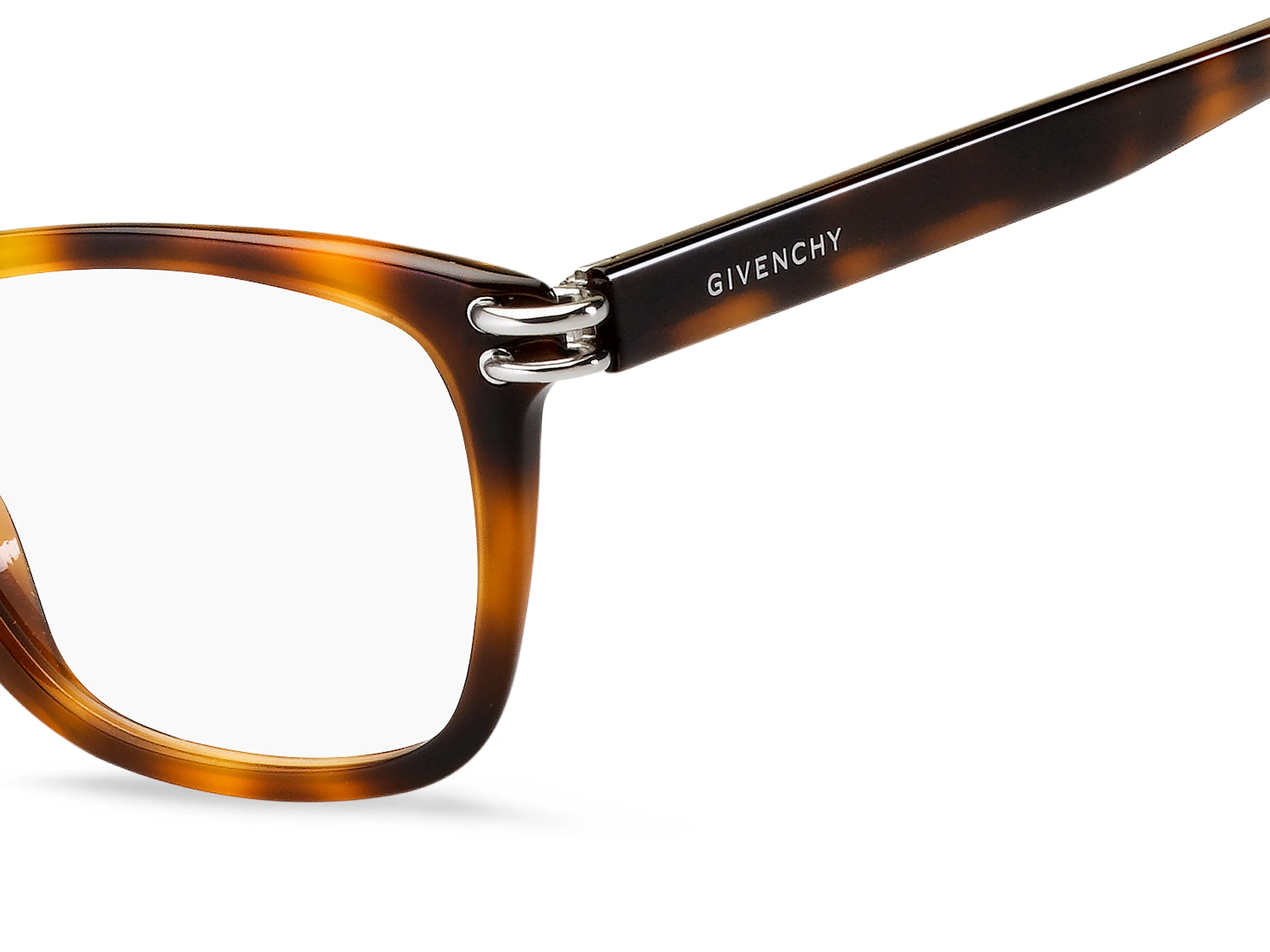 Givenchy GV 0131 WR9 Montature da vista Acetato Havana Squadrata - immagine 3