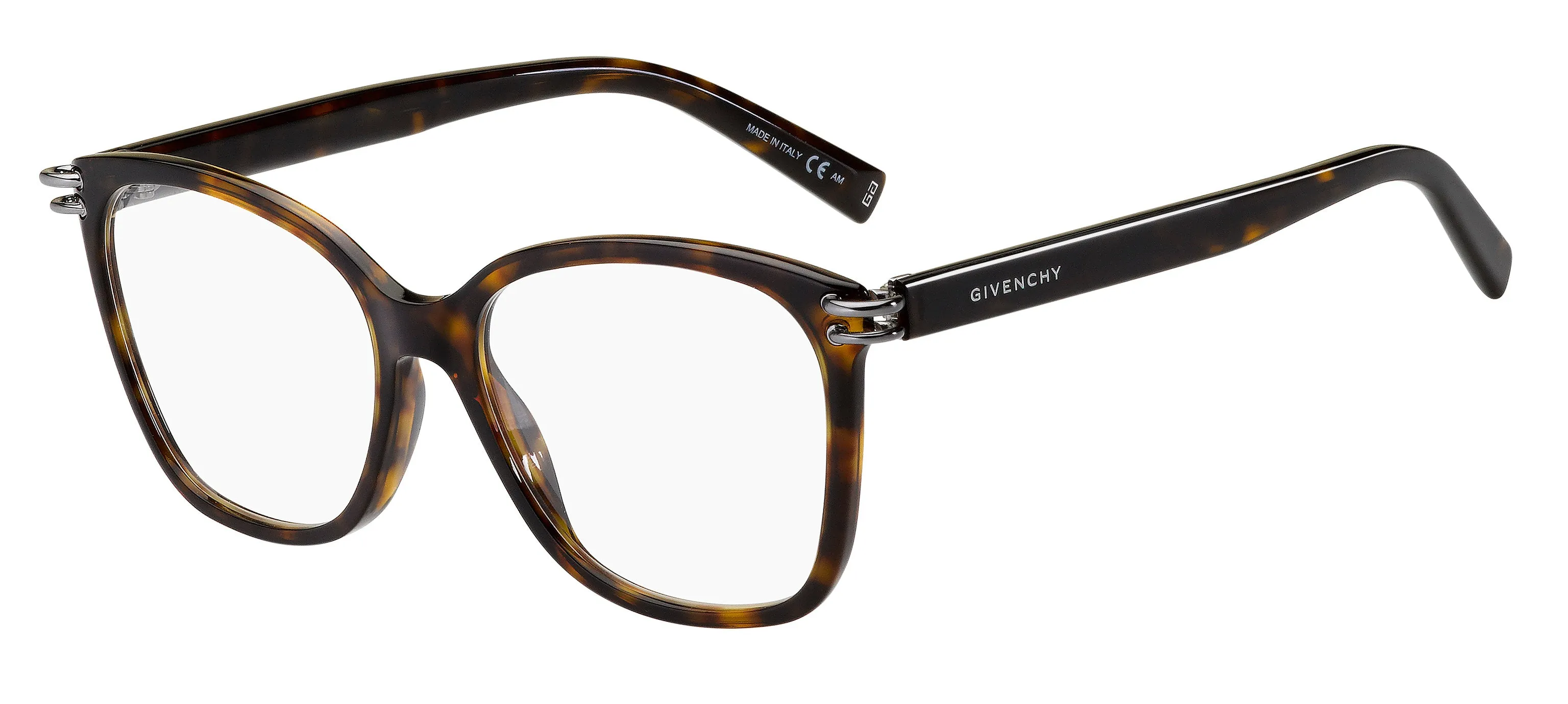 Givenchy GV 0130 086 Montature da vista Acetato Havana Squadrata - immagine 1