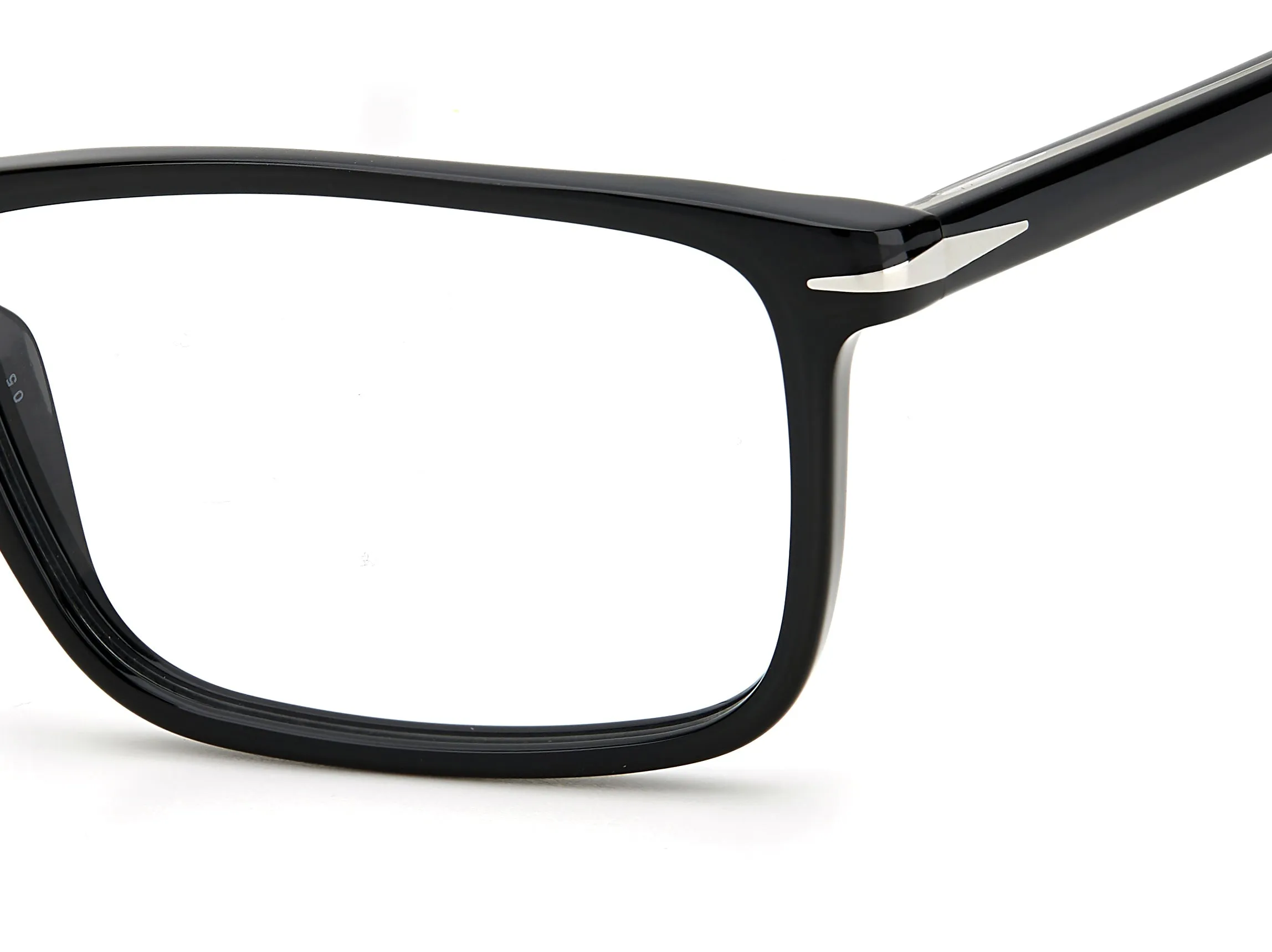 DAVID BECKHAM DB 1019 807 Montature da vista Acetato Nero Squadrata - immagine 3