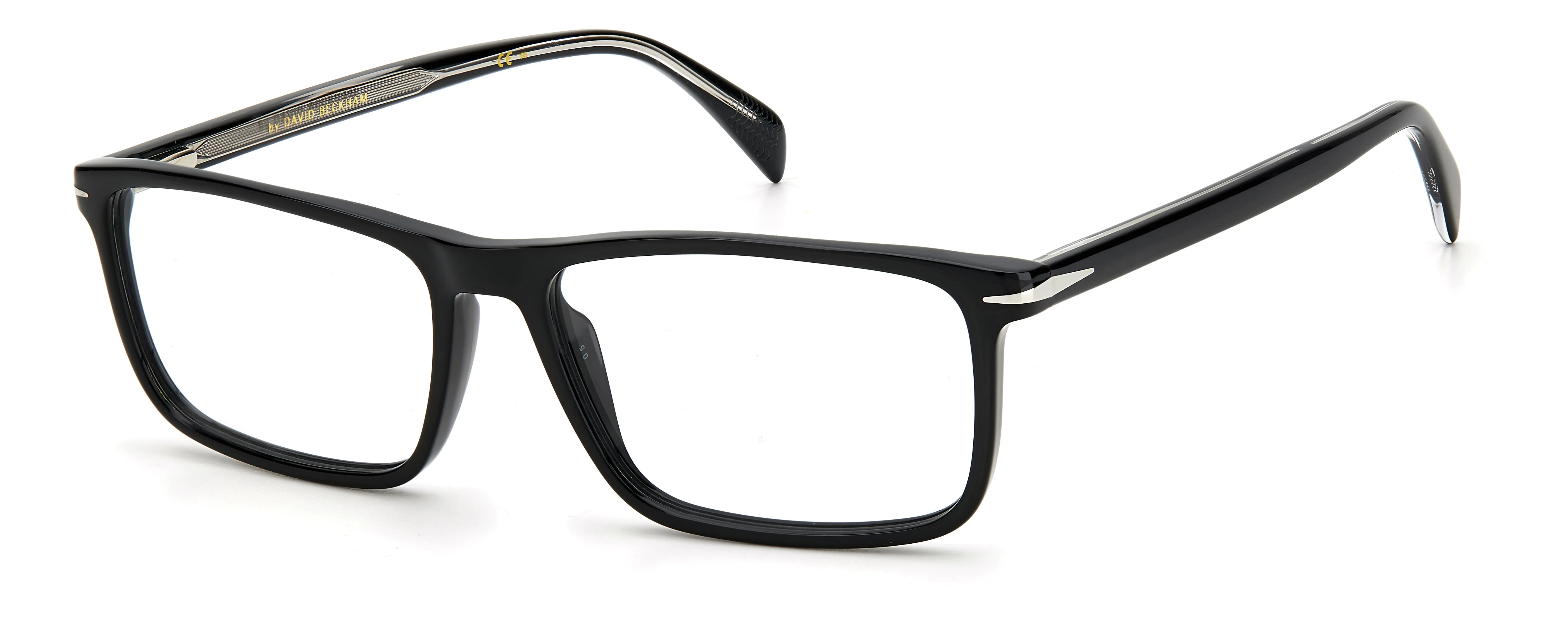 DAVID BECKHAM DB 1019 807 Montature da vista Acetato Nero Squadrata - immagine 1