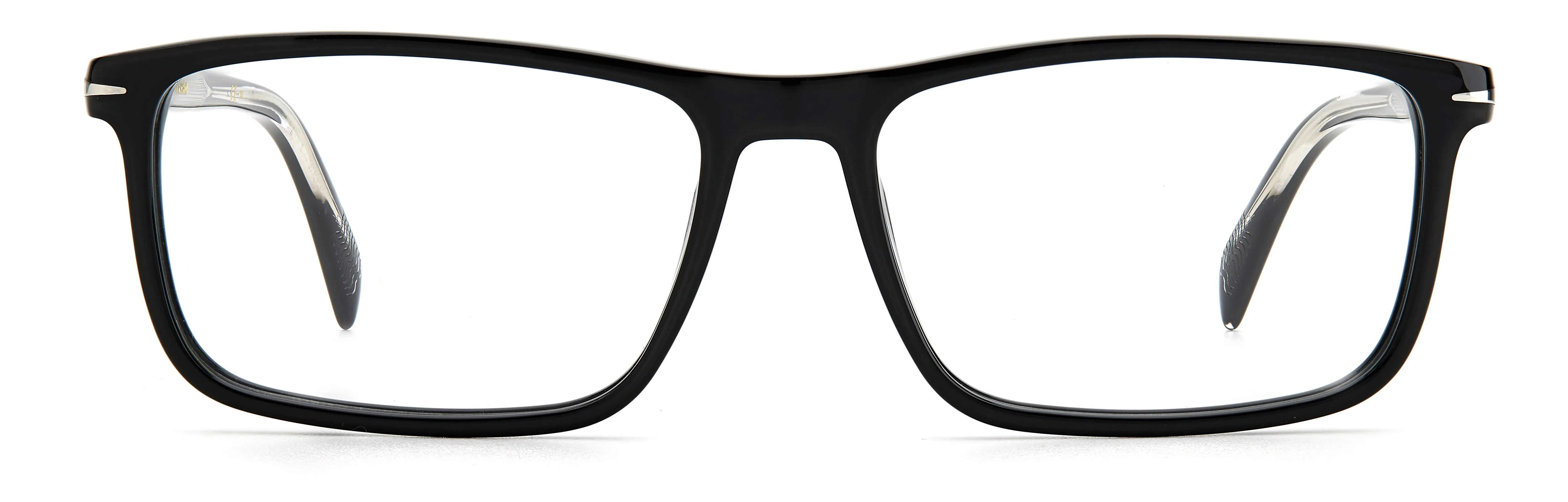 DAVID BECKHAM DB 1019 807 Montature da vista Acetato Nero Squadrata - immagine 2