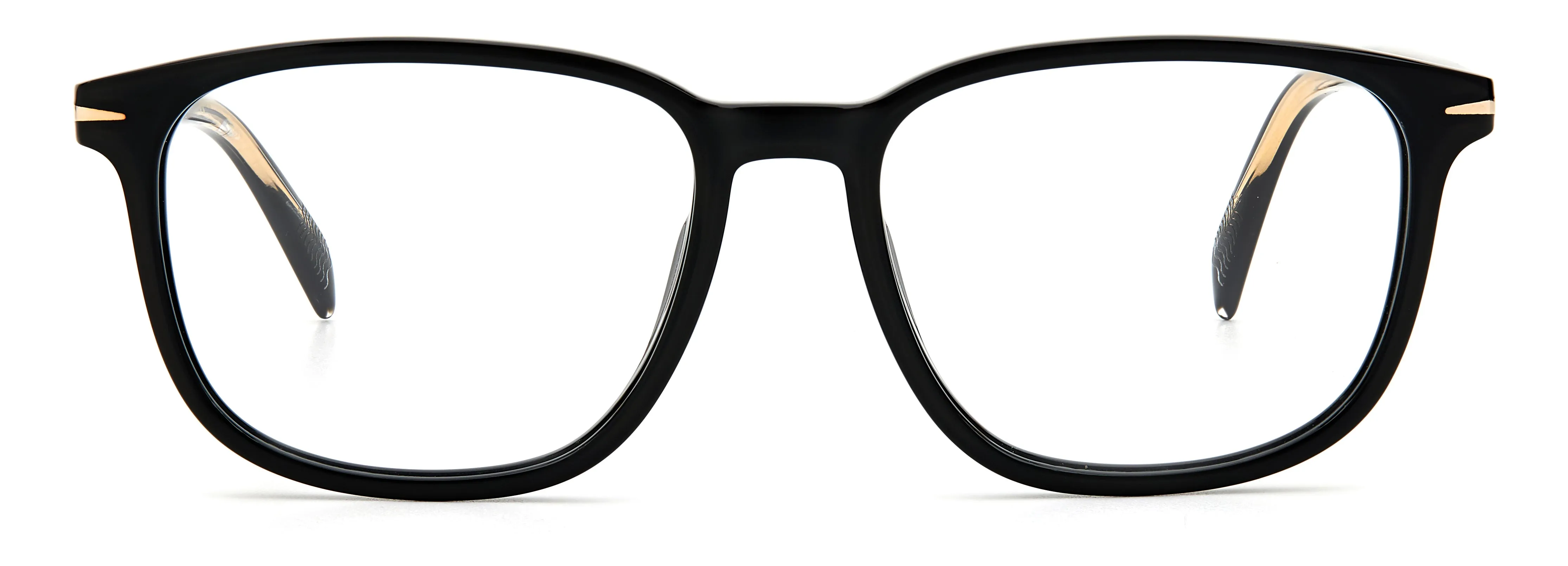 DAVID BECKHAM DB 1017 807 Montature da vista Acetato Nero Squadrata - immagine 2