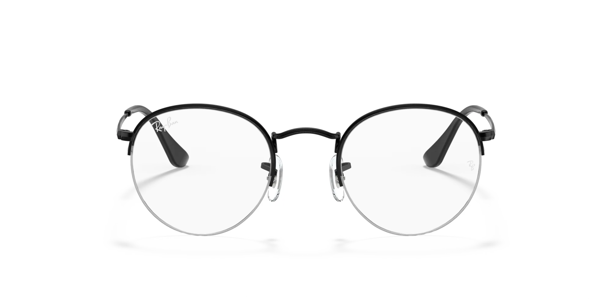 Ray - Ban RX3947V ROUND GAZE 2509 Montature da vista Metallo Nero Trasparente Rotonda Normale - immagine 3