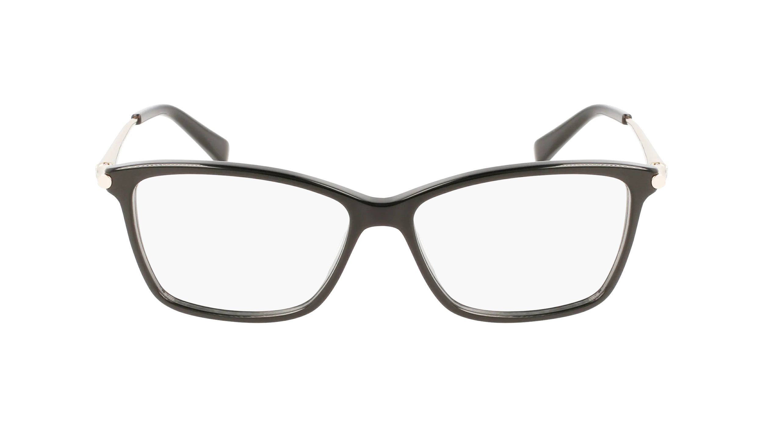 LONGCHAMP LO2621 001 Montature da vista Acetato Nero Squadrata Normale Fotocromatiche - immagine 2