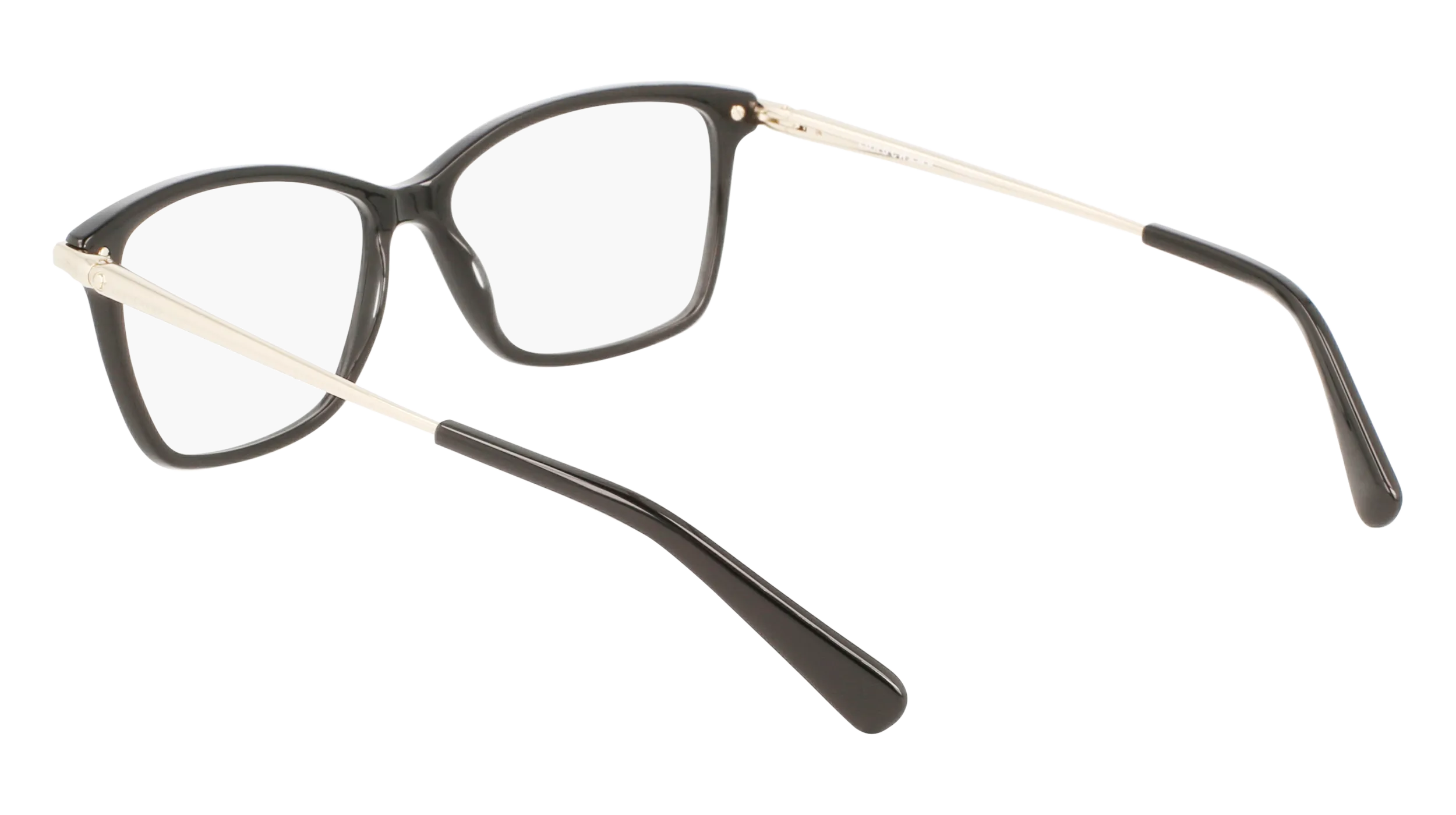 LONGCHAMP LO2621 001 Montature da vista Acetato Nero Squadrata Normale Fotocromatiche - immagine 3